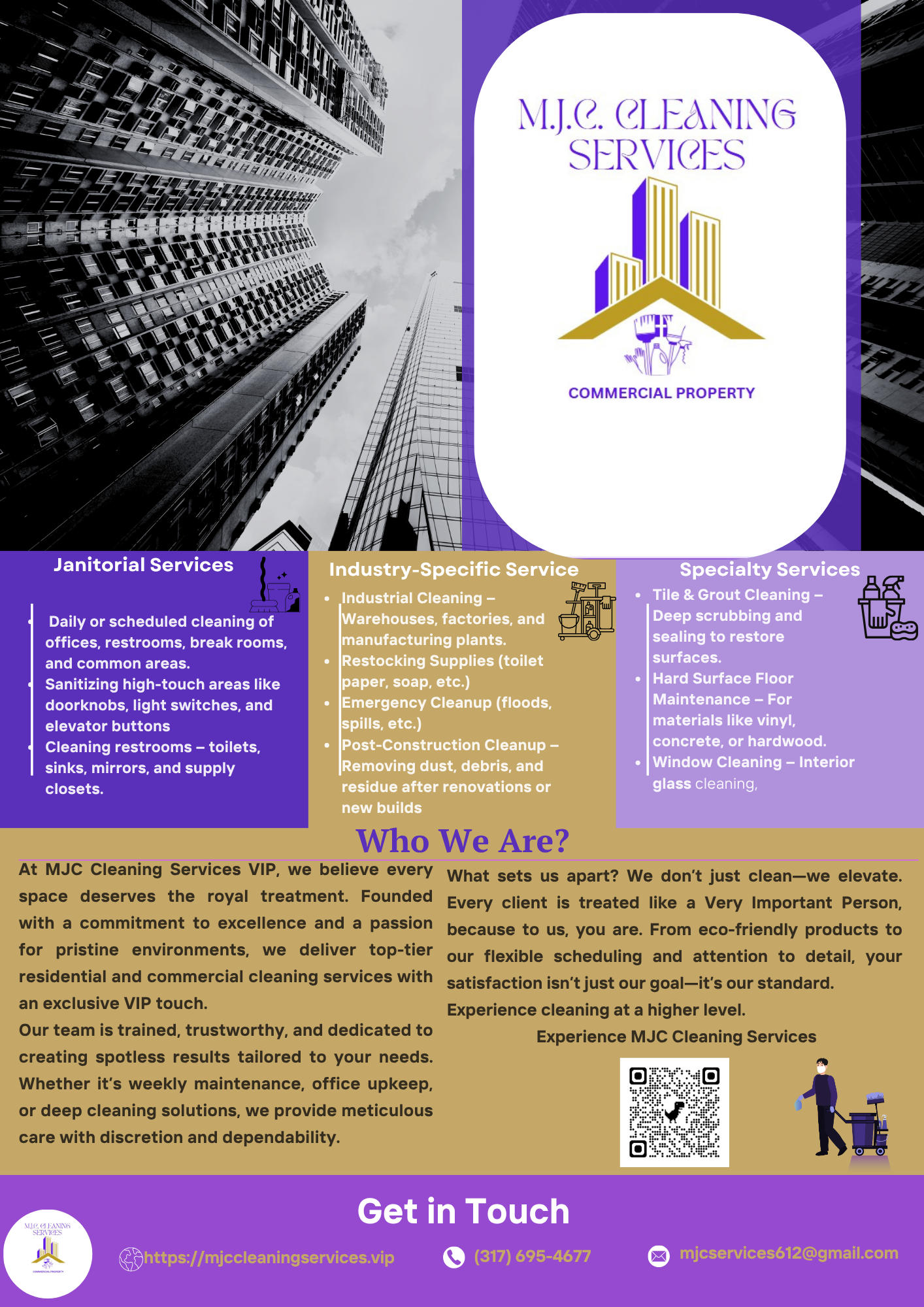 MJ&C SERVICES LLC Logo