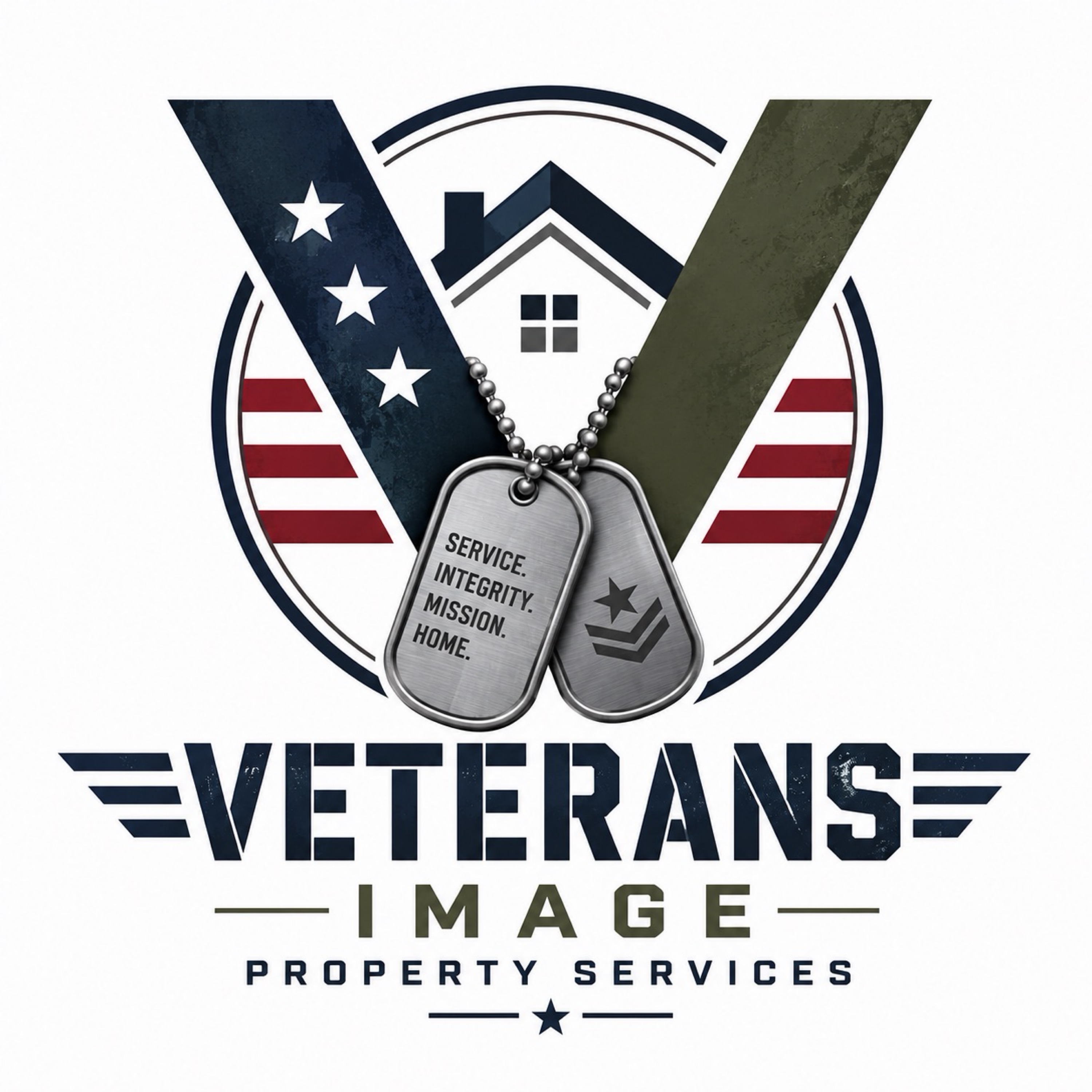 Veterans image property service Logo