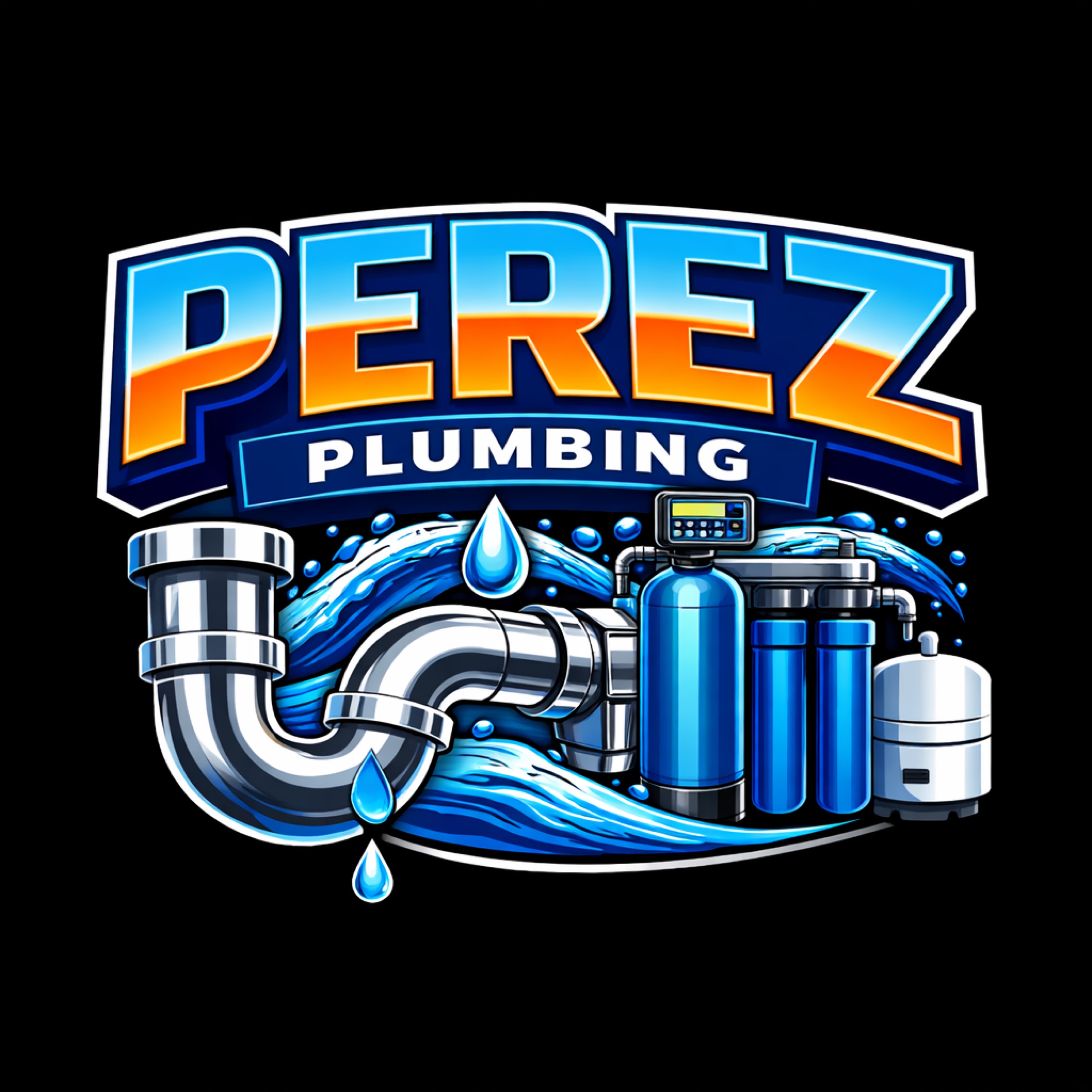 PEREZPLUMBING Logo