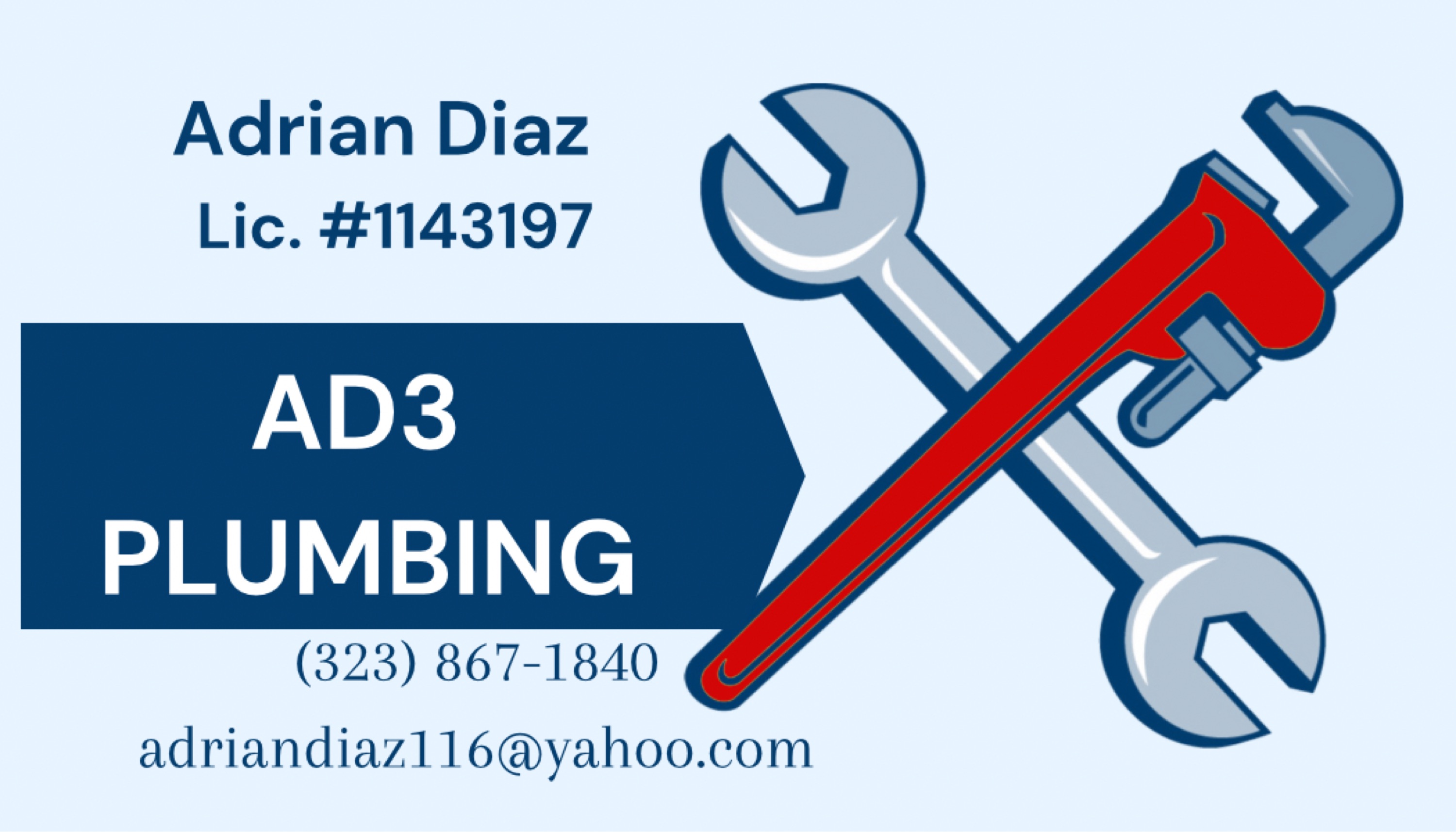 AD3 PLUMBING Logo
