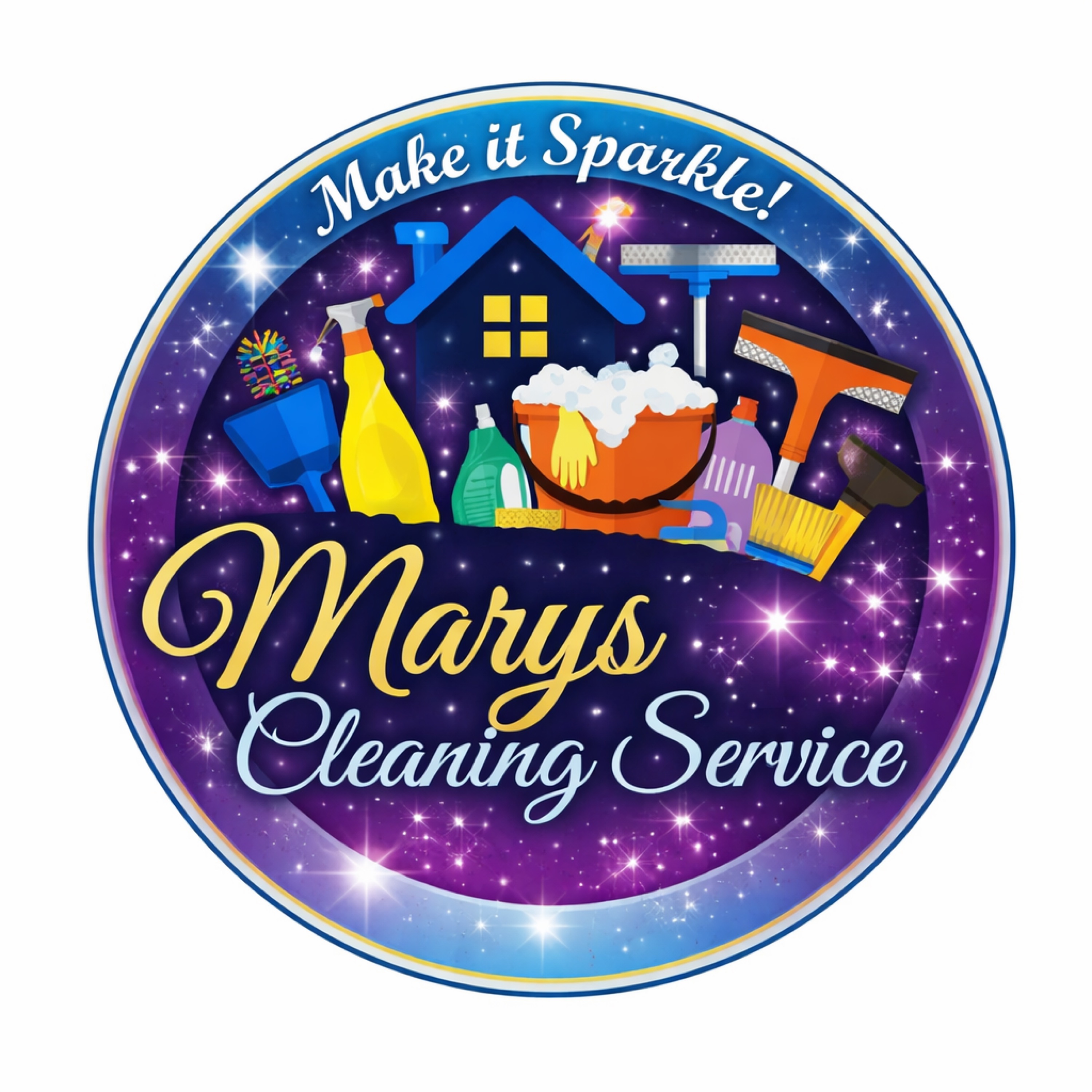 Mary's Cleaning Services Logo