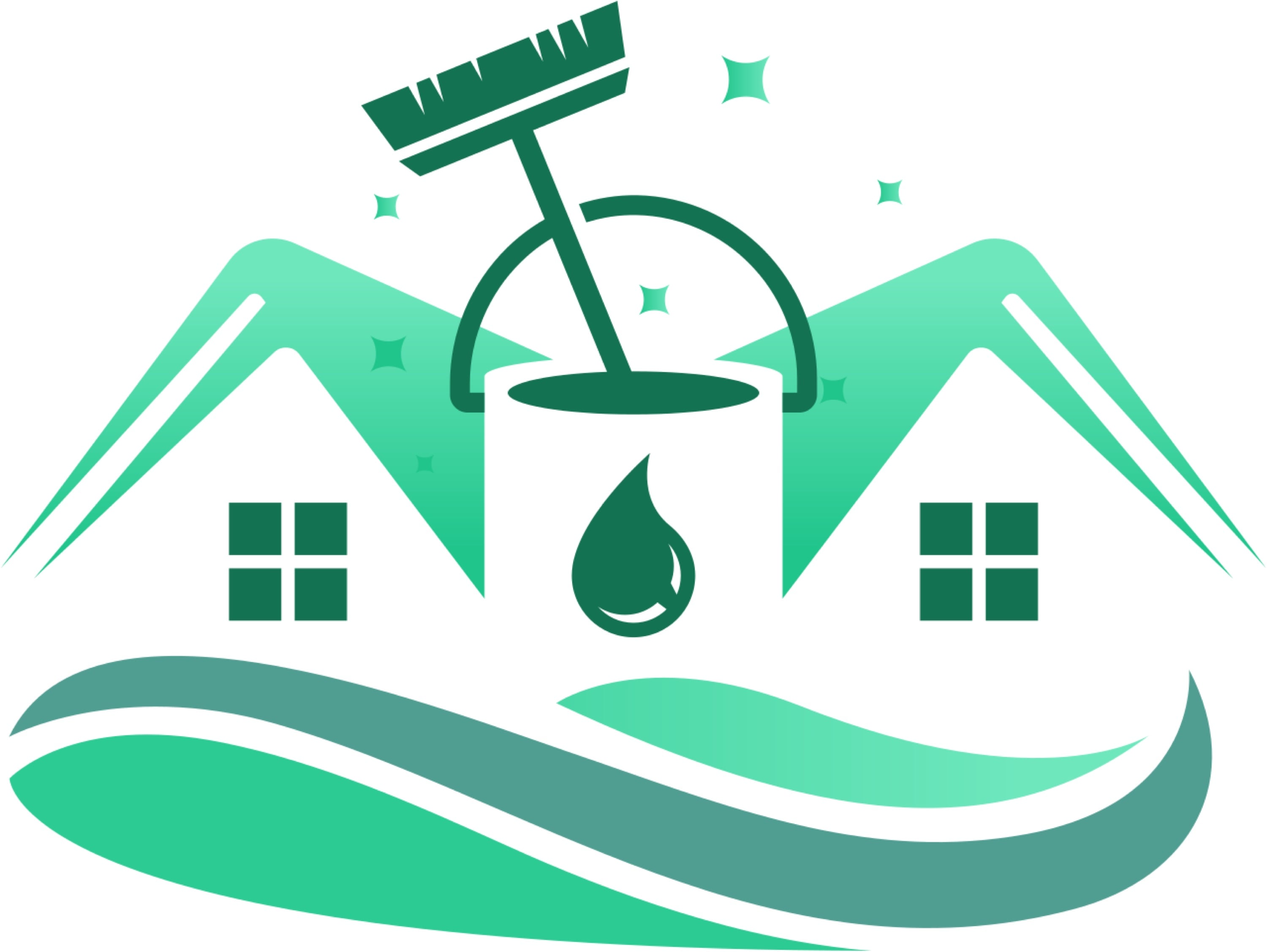 Bright Up Cleaning Services Logo