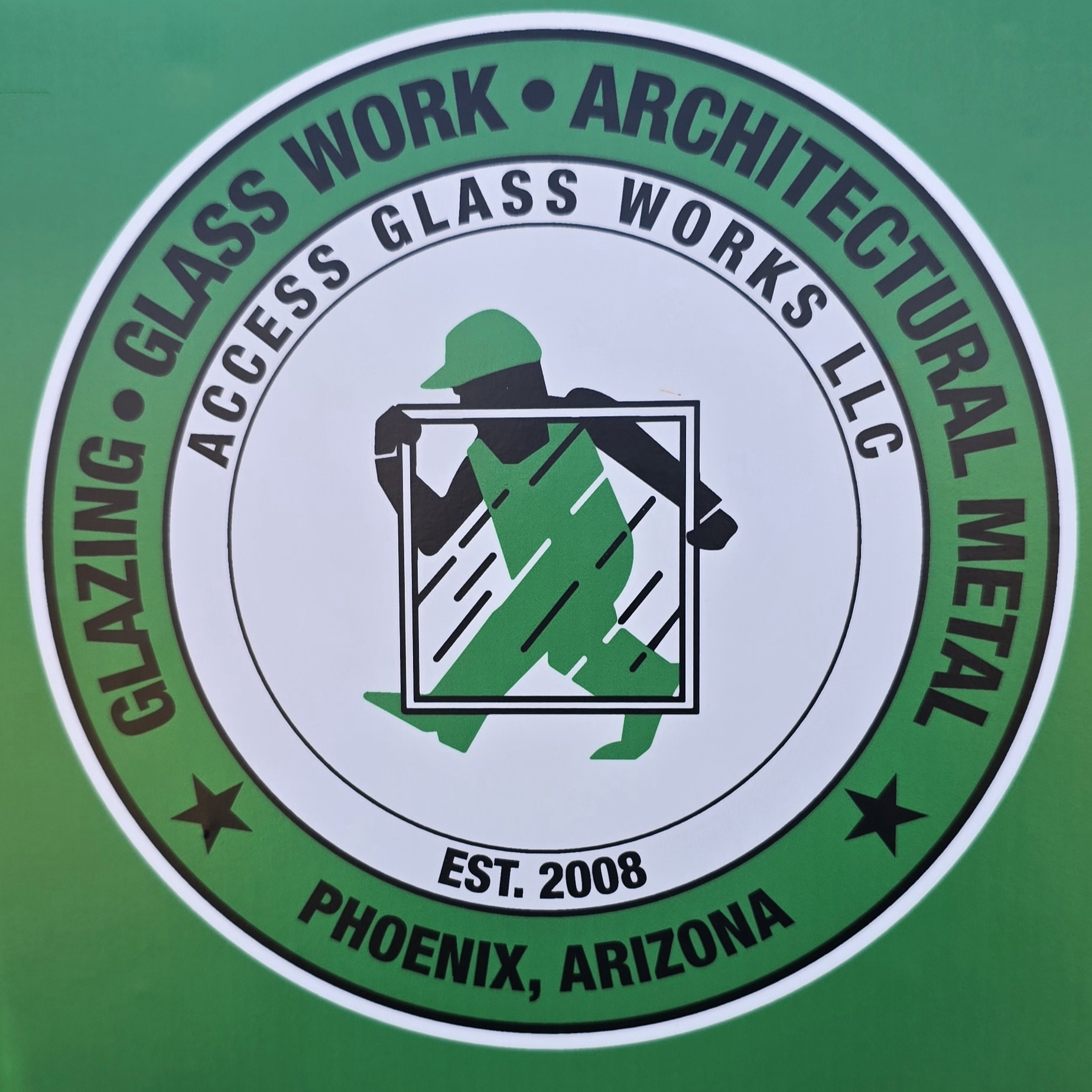 ACCESS GLASS WORKS LLC Logo