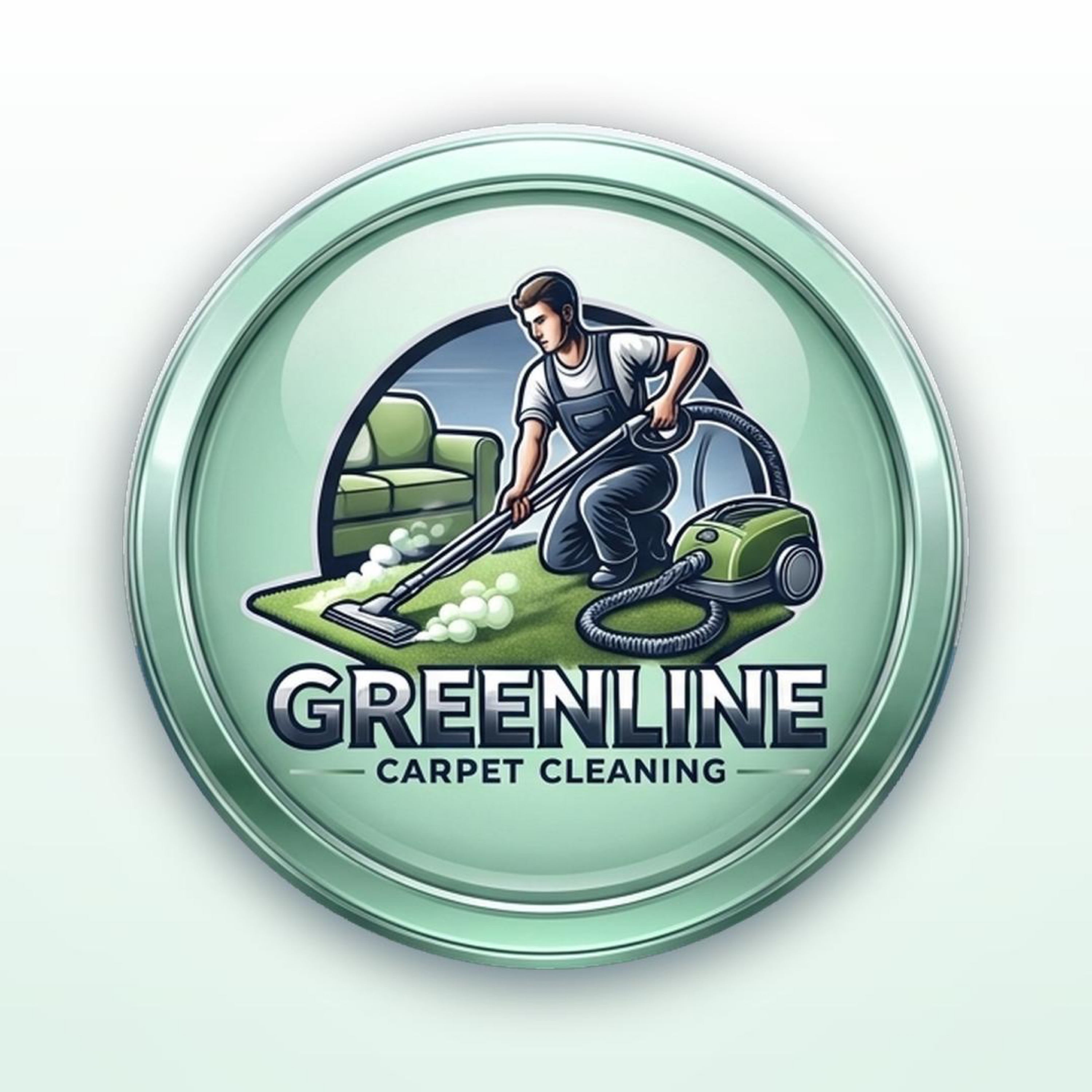 GreenLine Carpet and Upholstery Cleaning Logo