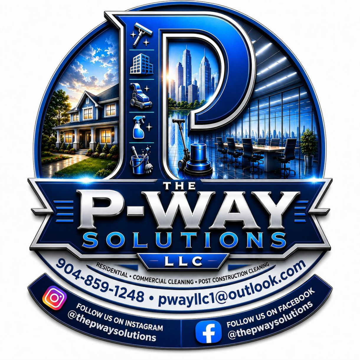 The P-Way Solutions LLC Logo