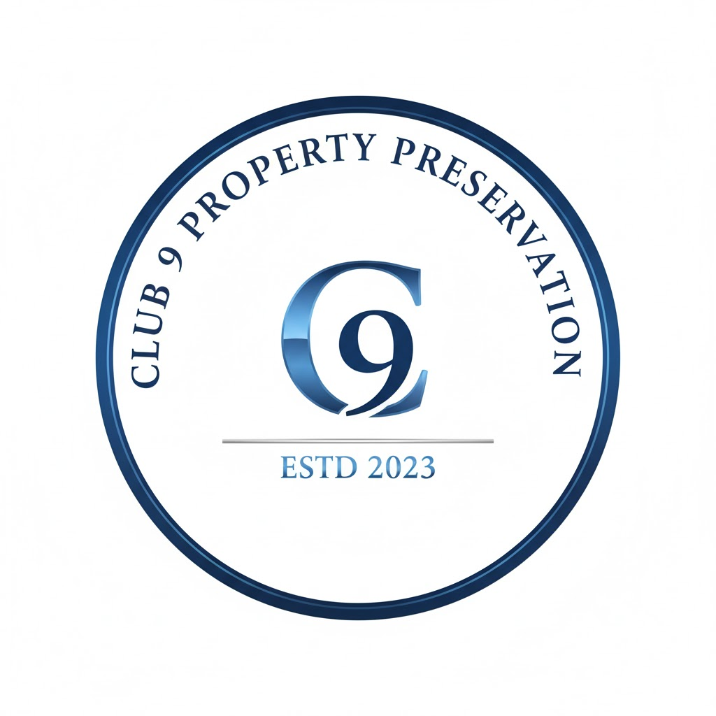 Club 9 Property Preservation Logo