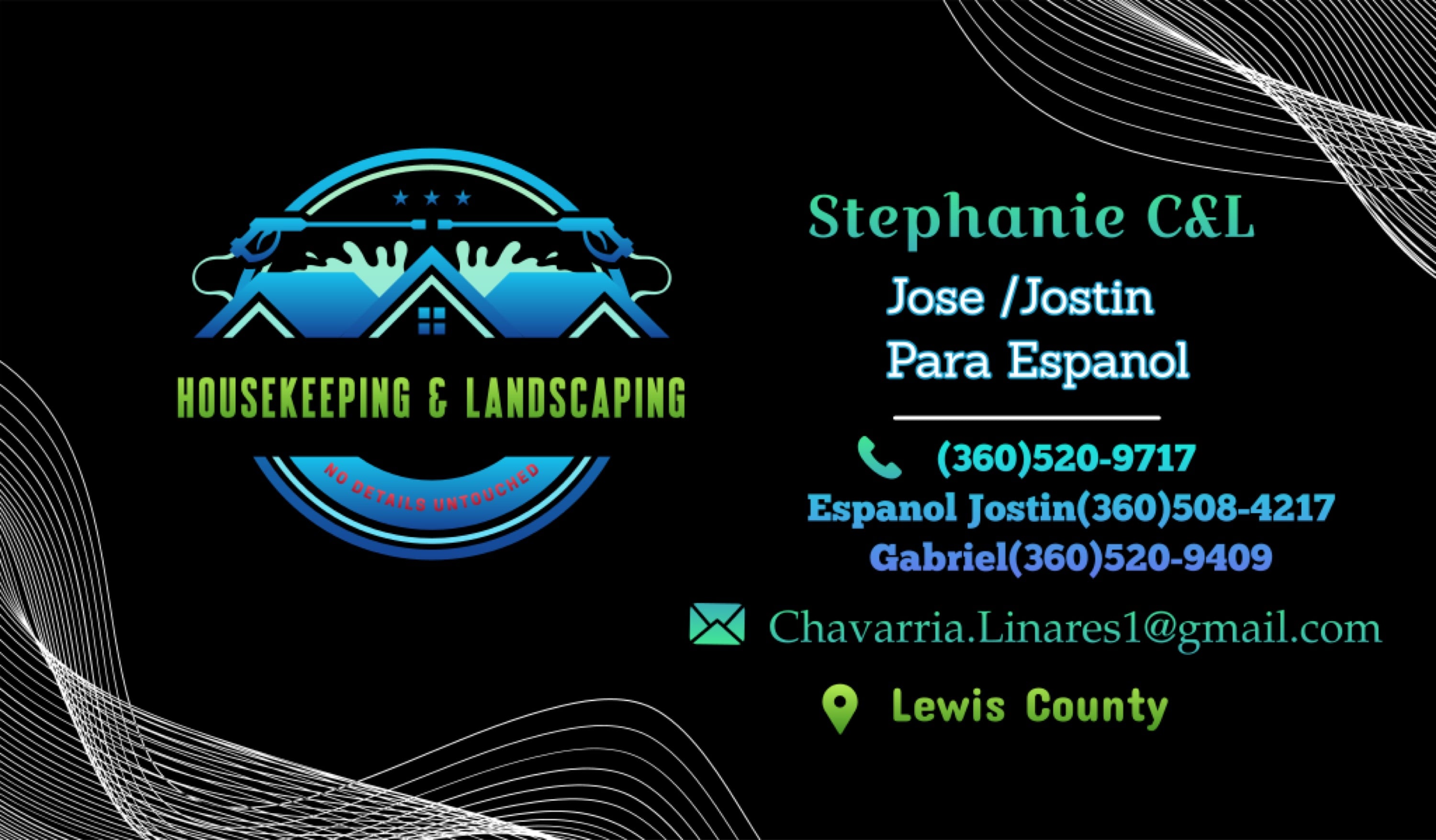 Stephanie's Housekeeping & Landscaping Logo