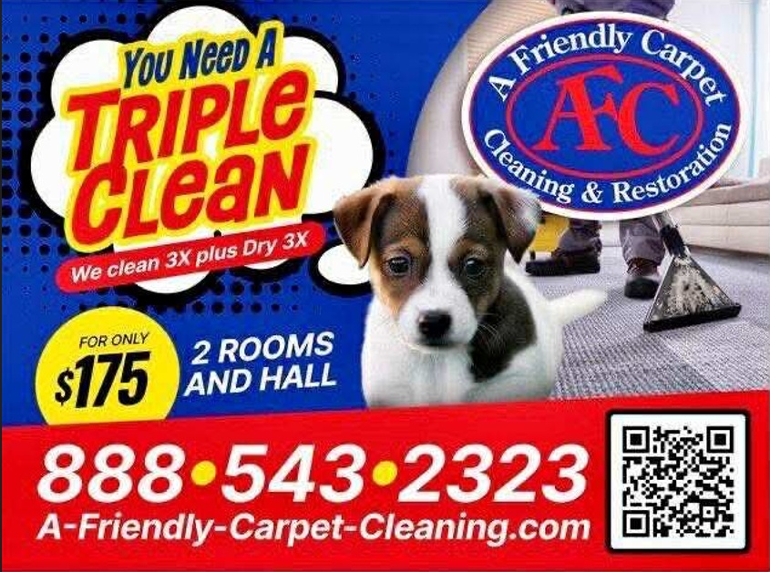 A Friendly Carpet Cleaning & Restoration LLC Logo