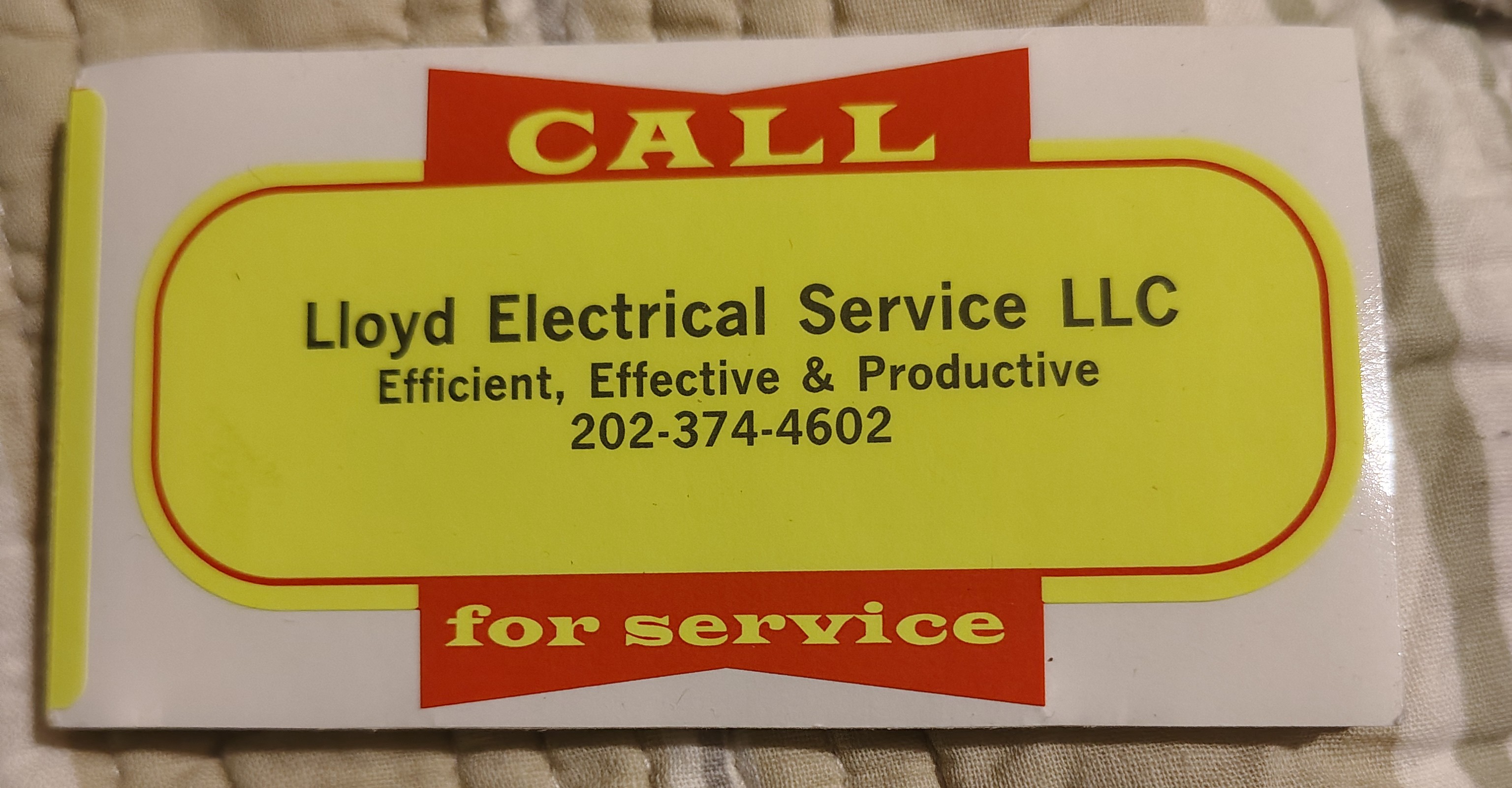 Lloyd Electrical Service LLC Logo