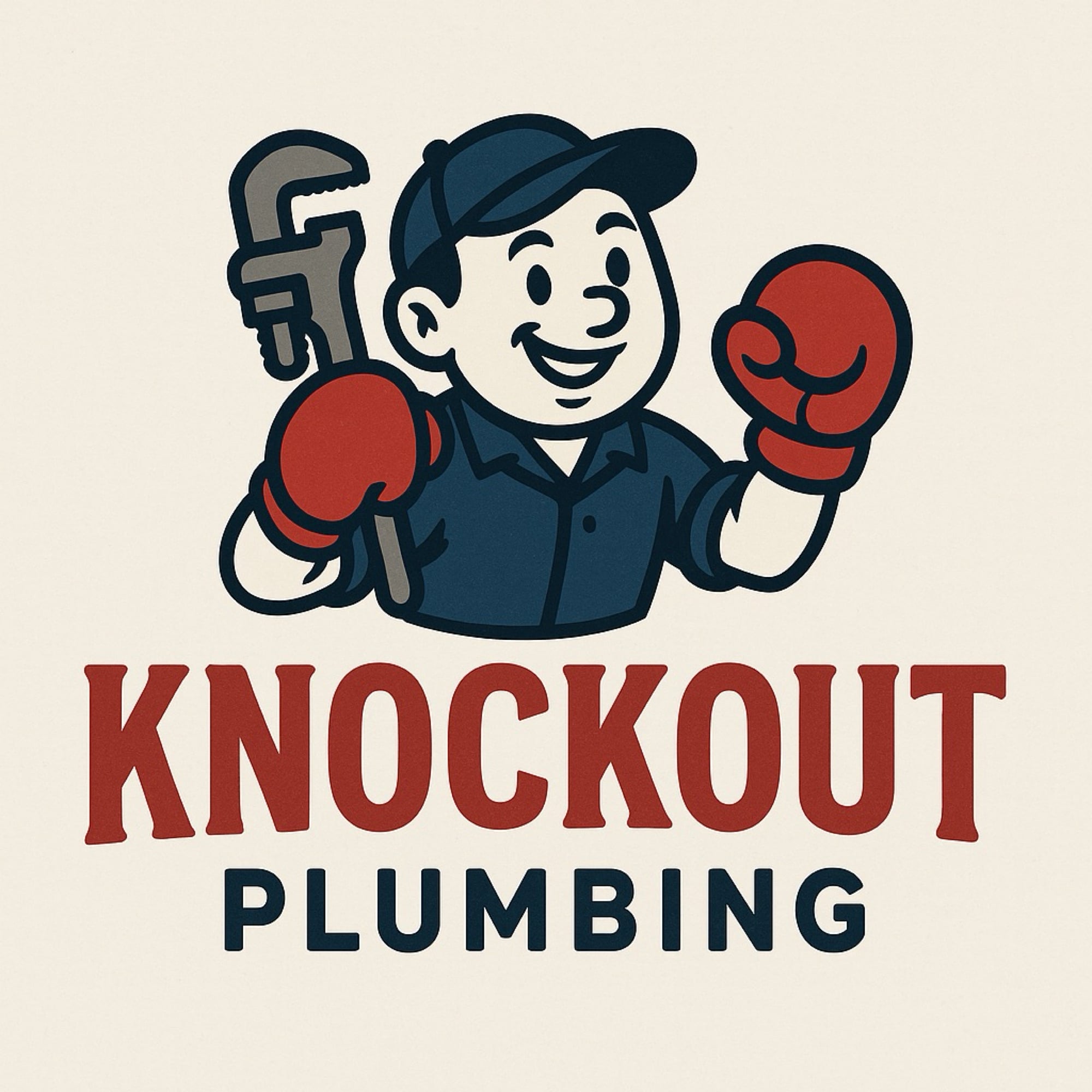 Knockout plumbing Logo