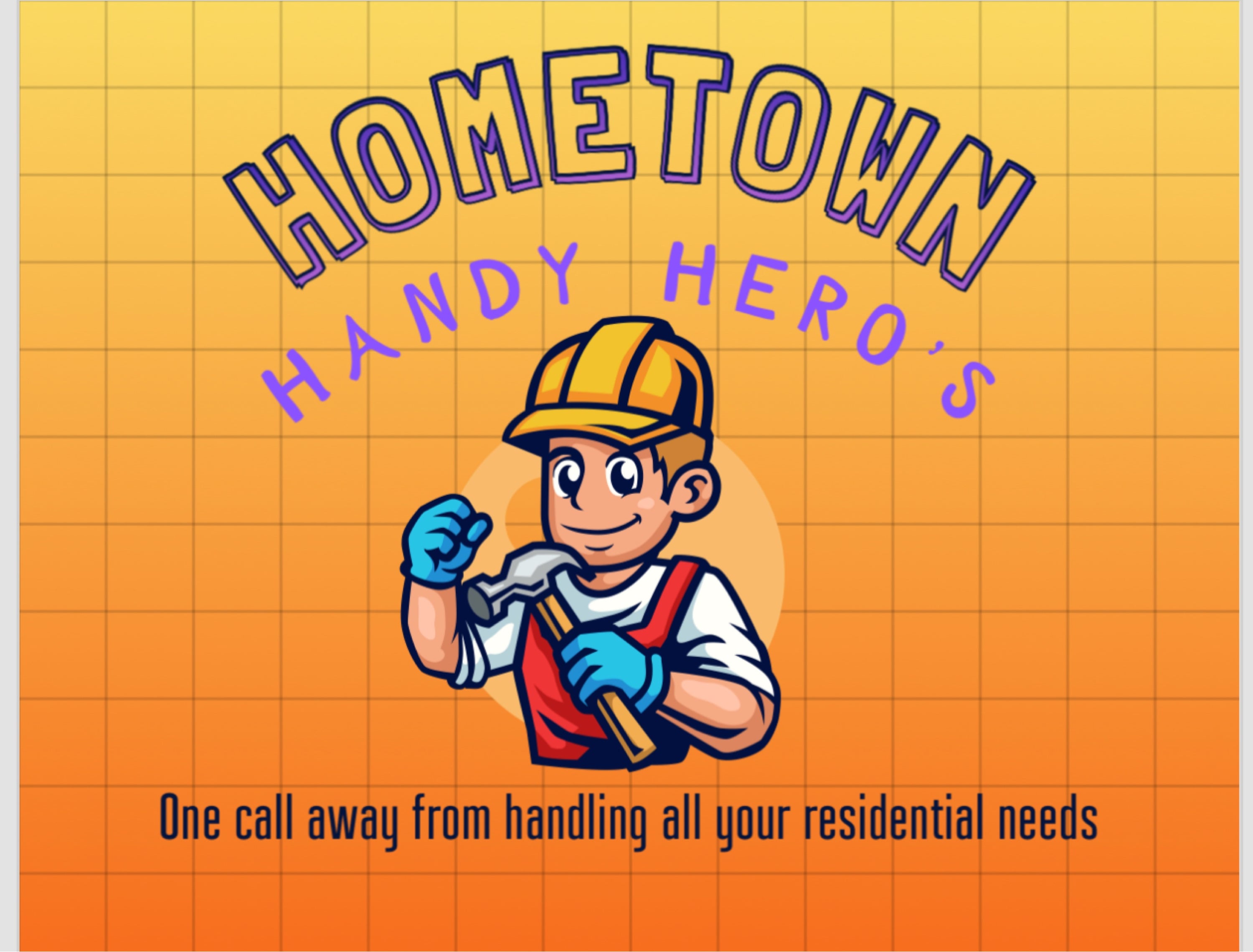 Hometown Handy Hero's Logo