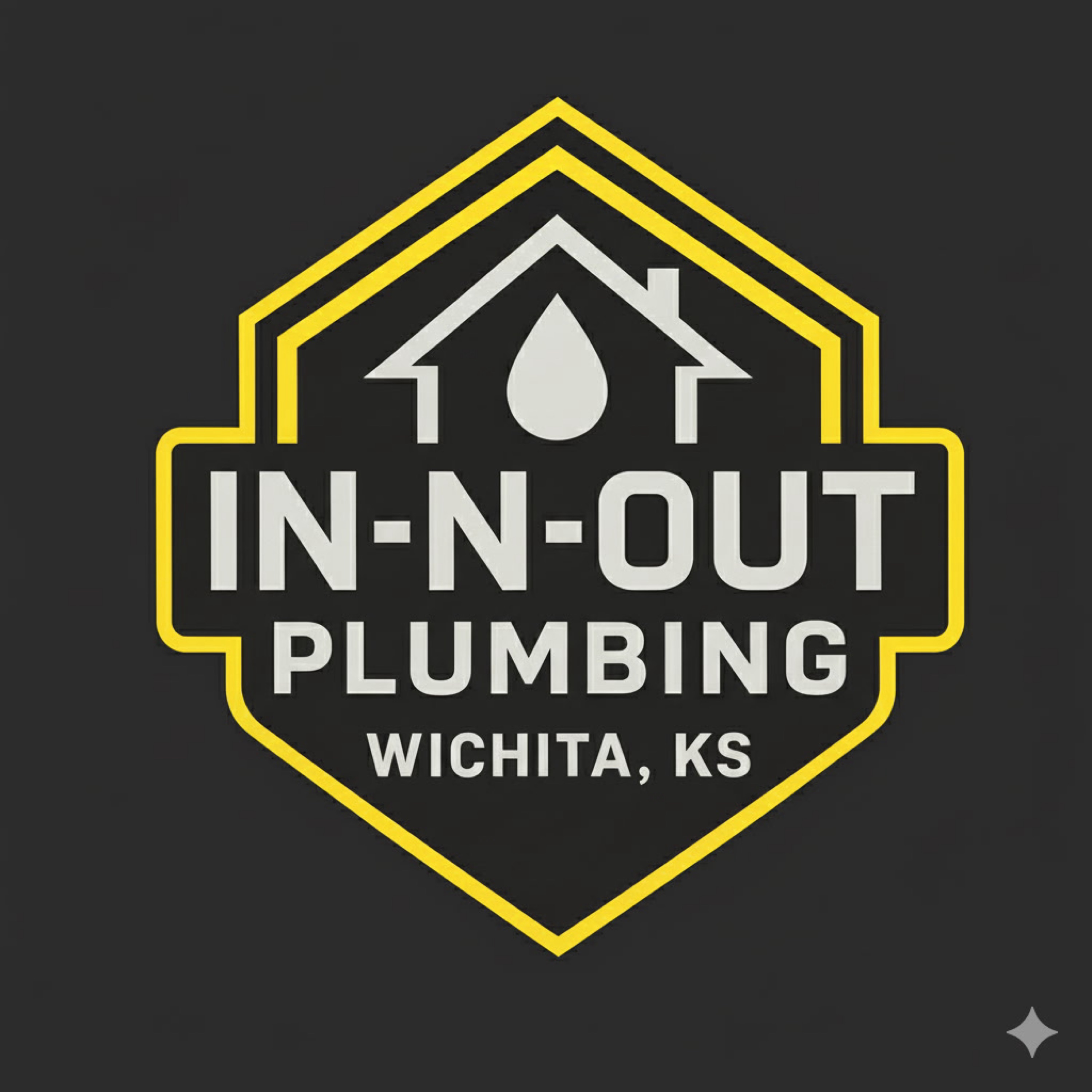 In and out Plumbing Co Logo