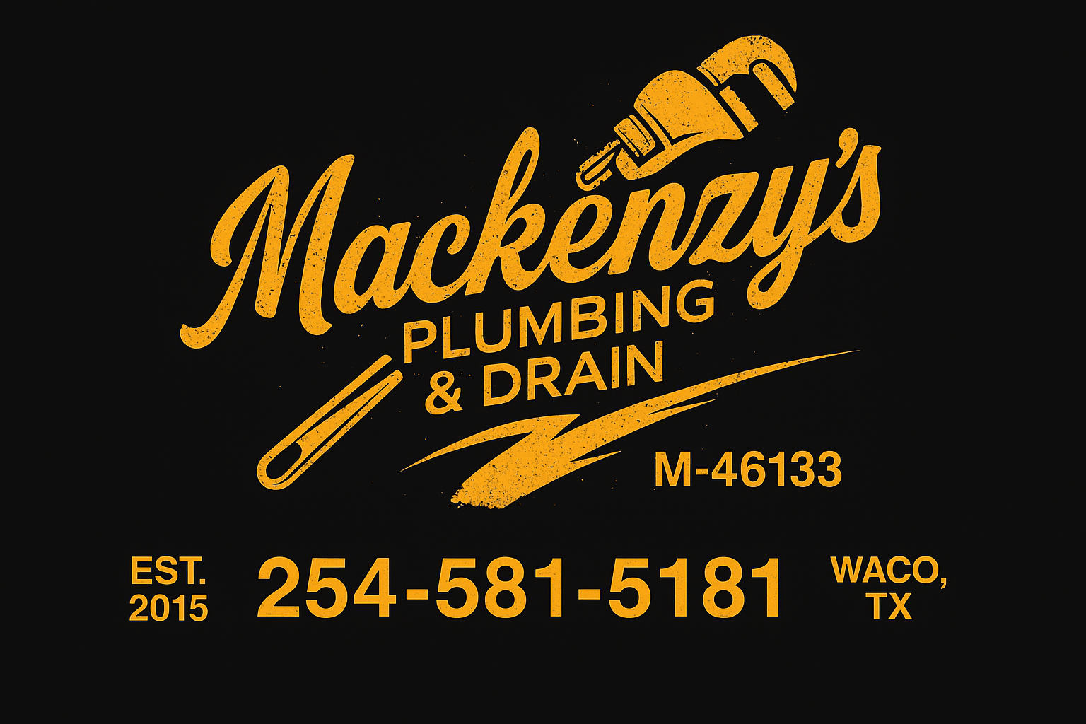 Mackenzy's Plumbing & Drain Cleaning, LLC Logo