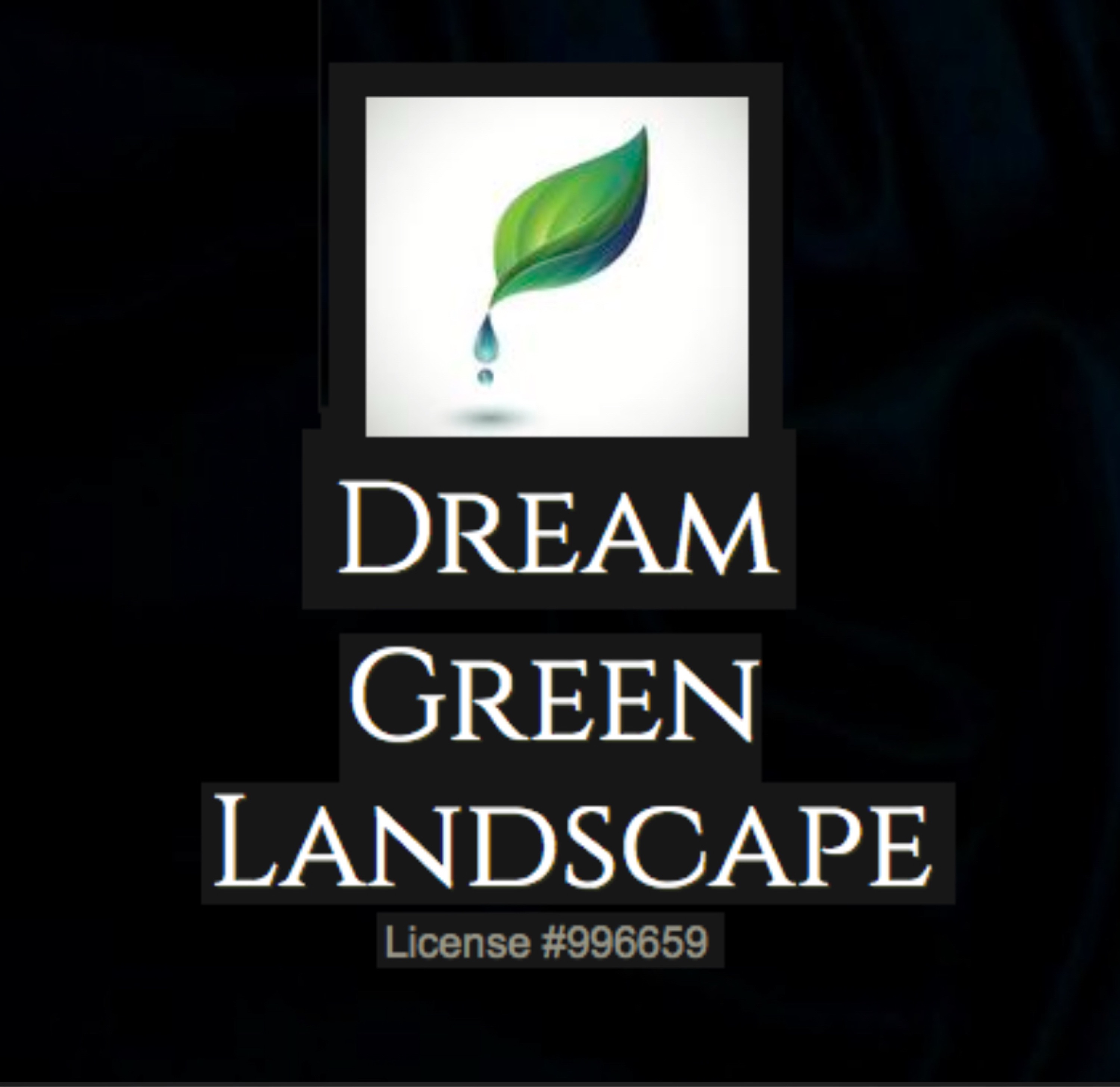 Dream Green Landscape Logo