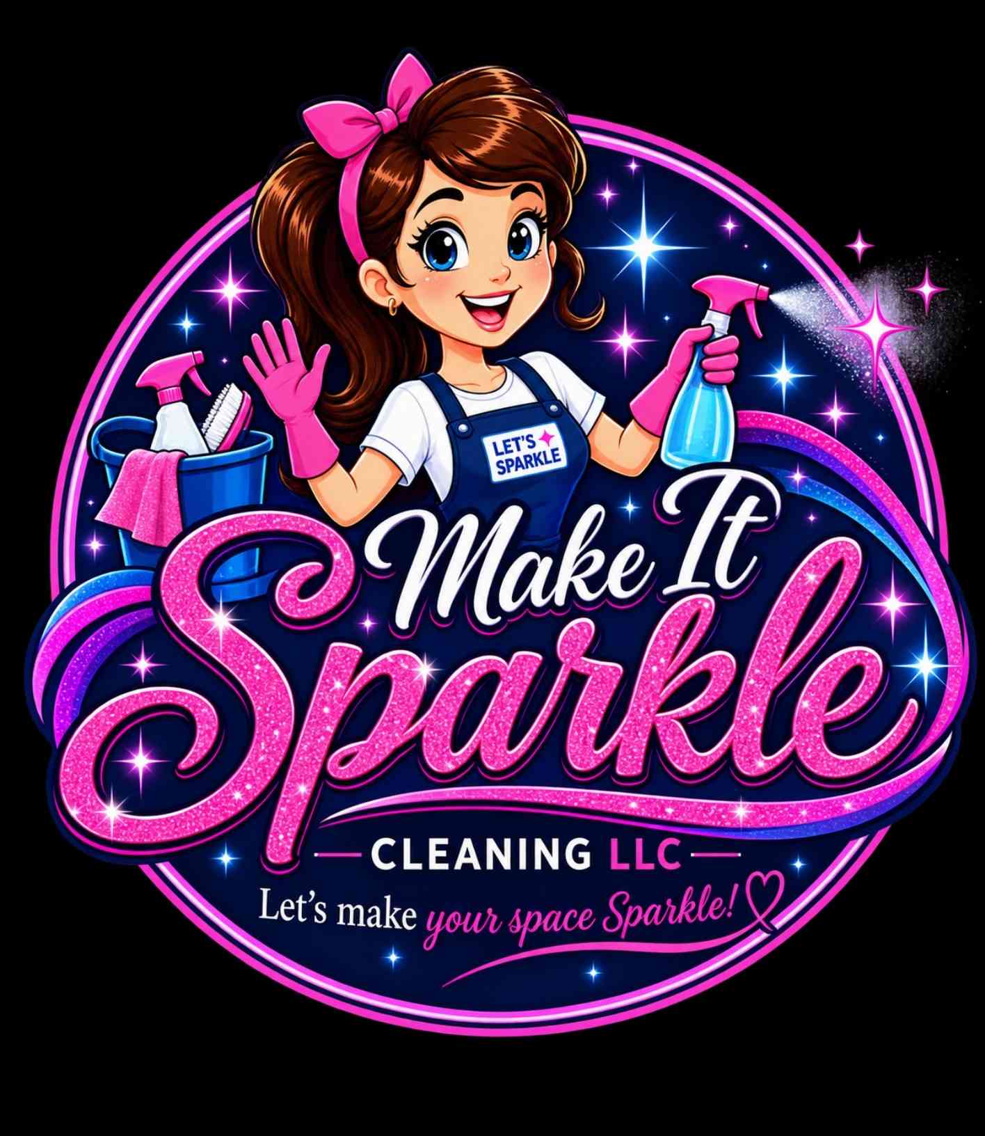 Make It Sparkle Cleaning LLC Logo