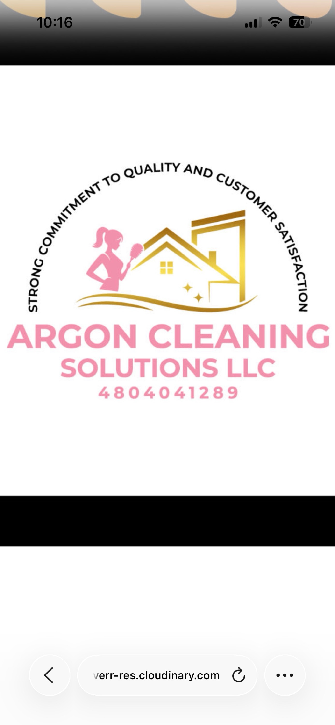 Argon Cleaning Solutions Logo