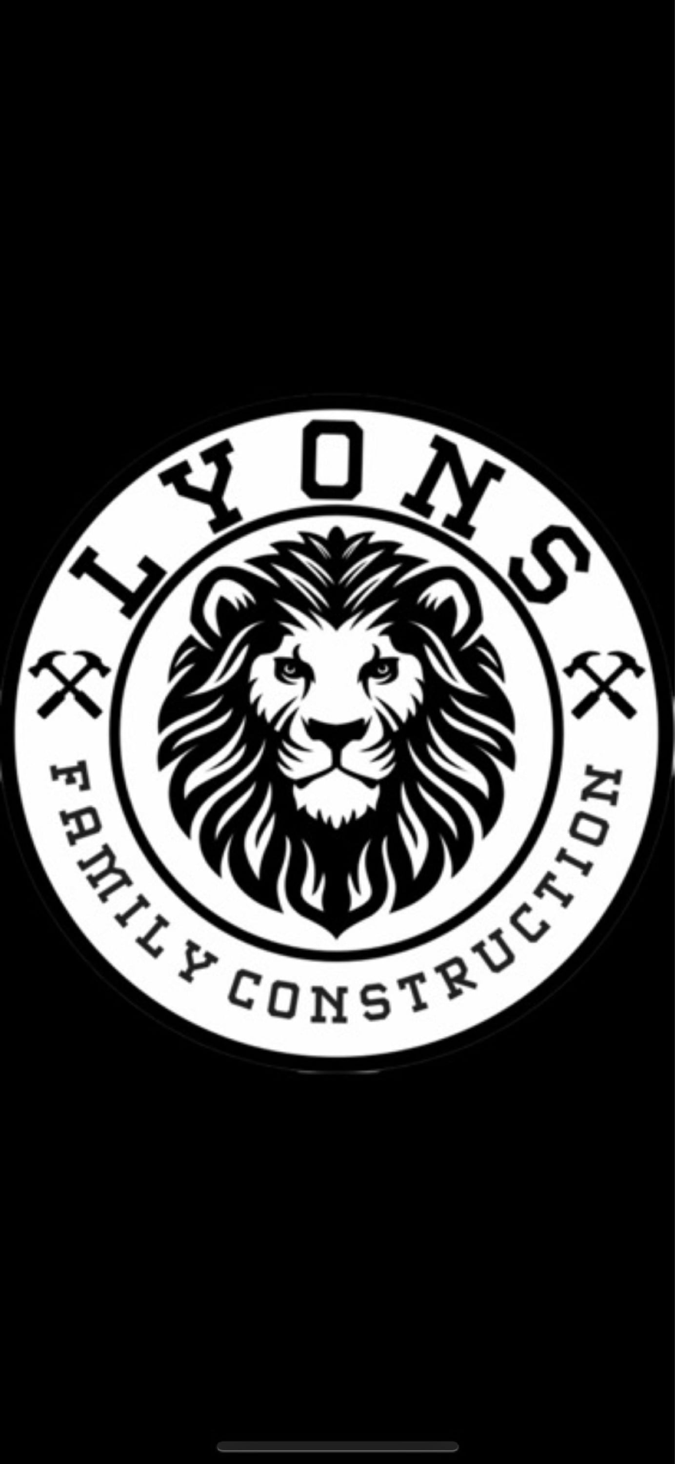 Lyons Family Construction Logo