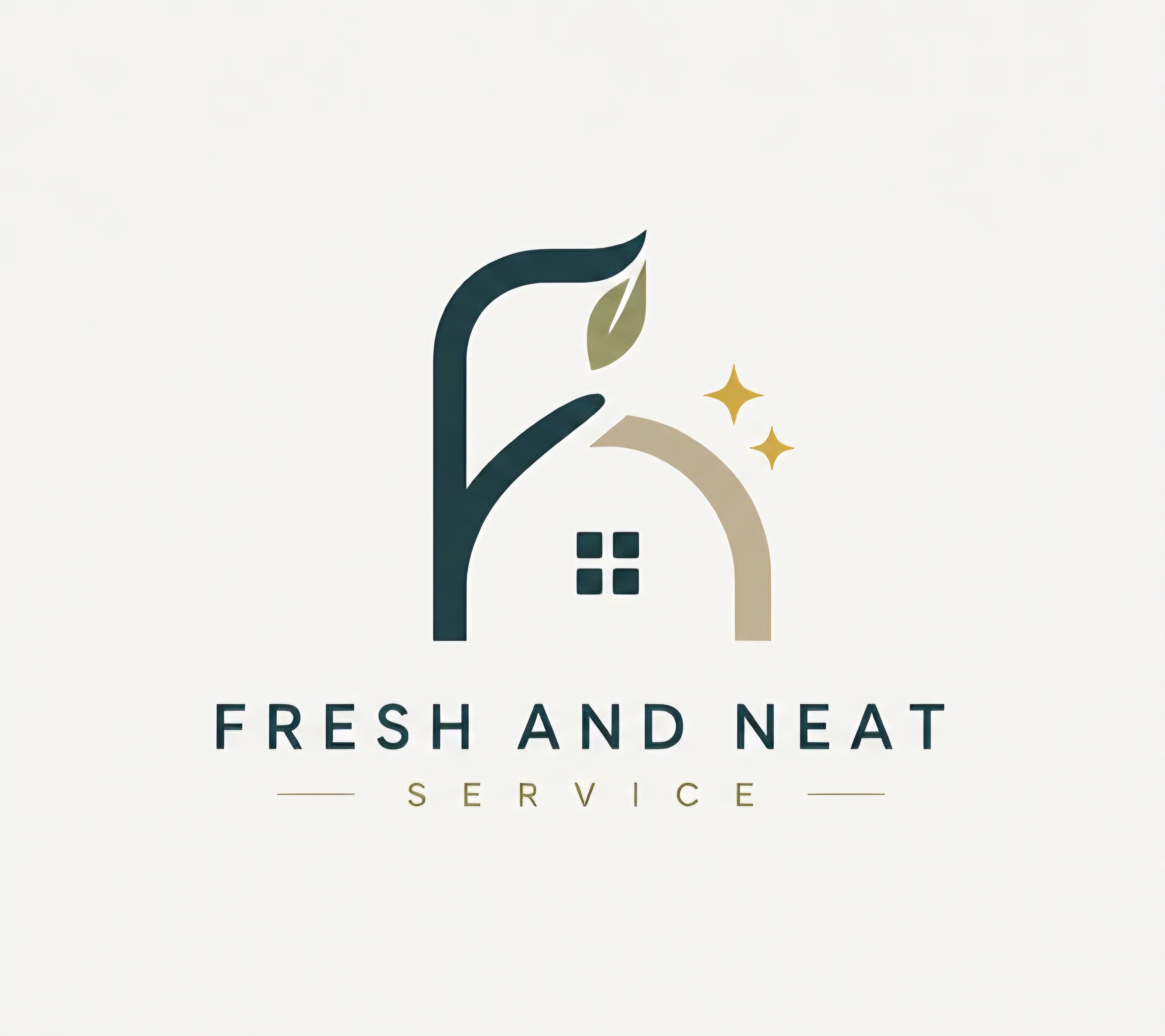 Fresh and Neat Service Logo