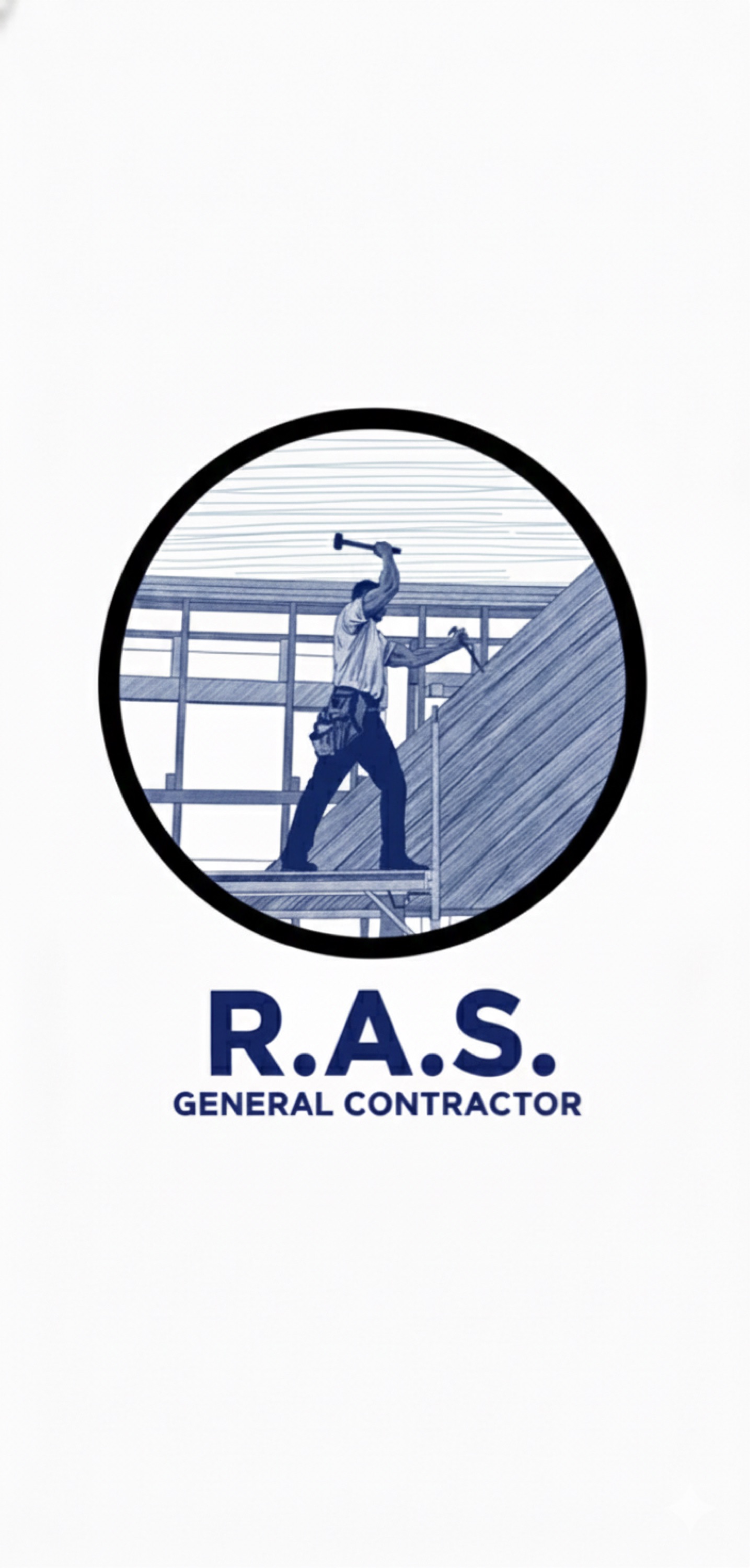 R.A.S. General Contractor Logo