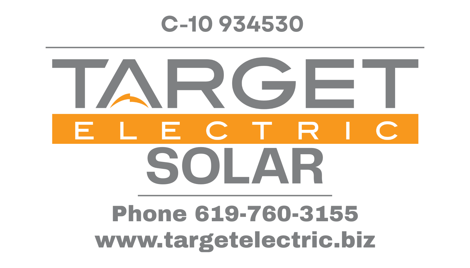 Target Electric & Solar Logo
