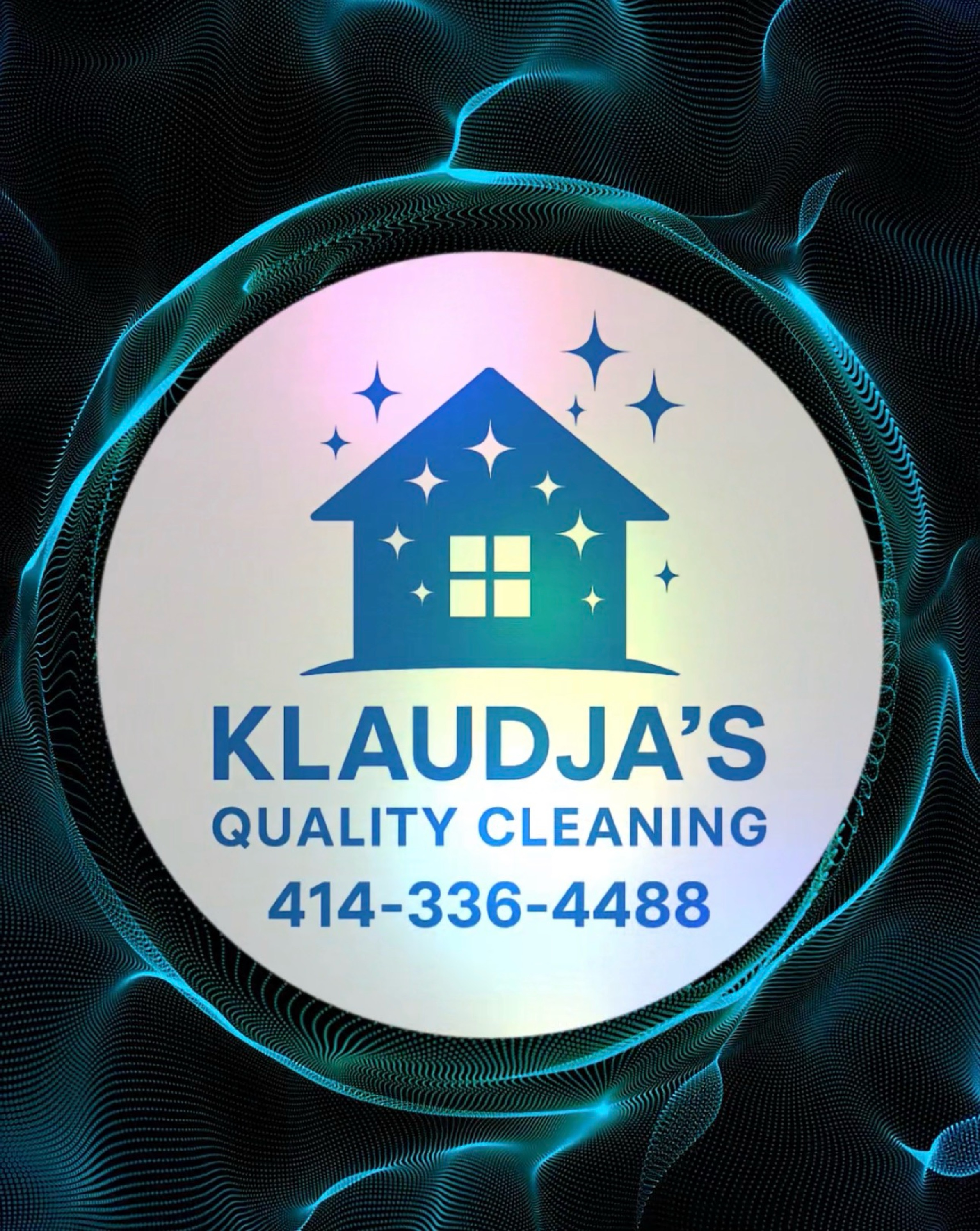 Klaudia's Quality Cleaning Logo