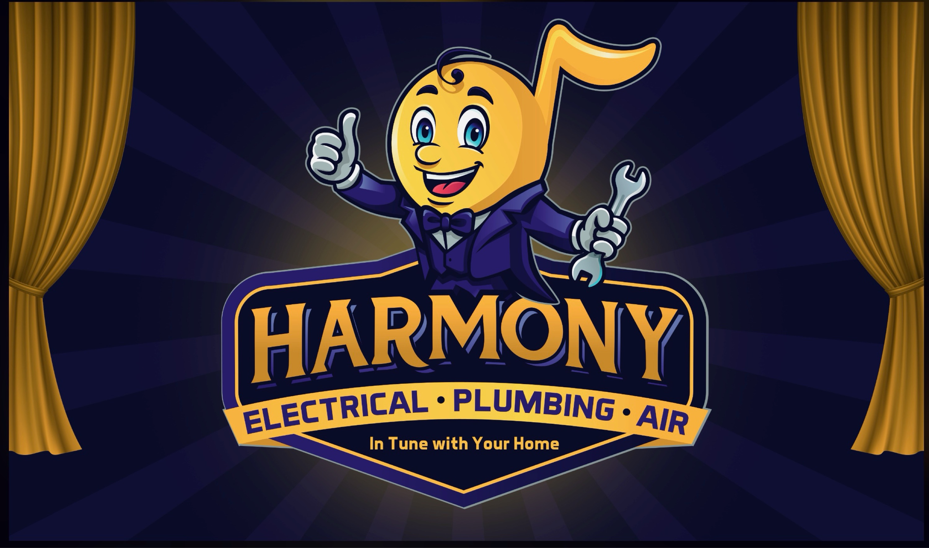 Harmony Electrical, Plumbing and Air Logo