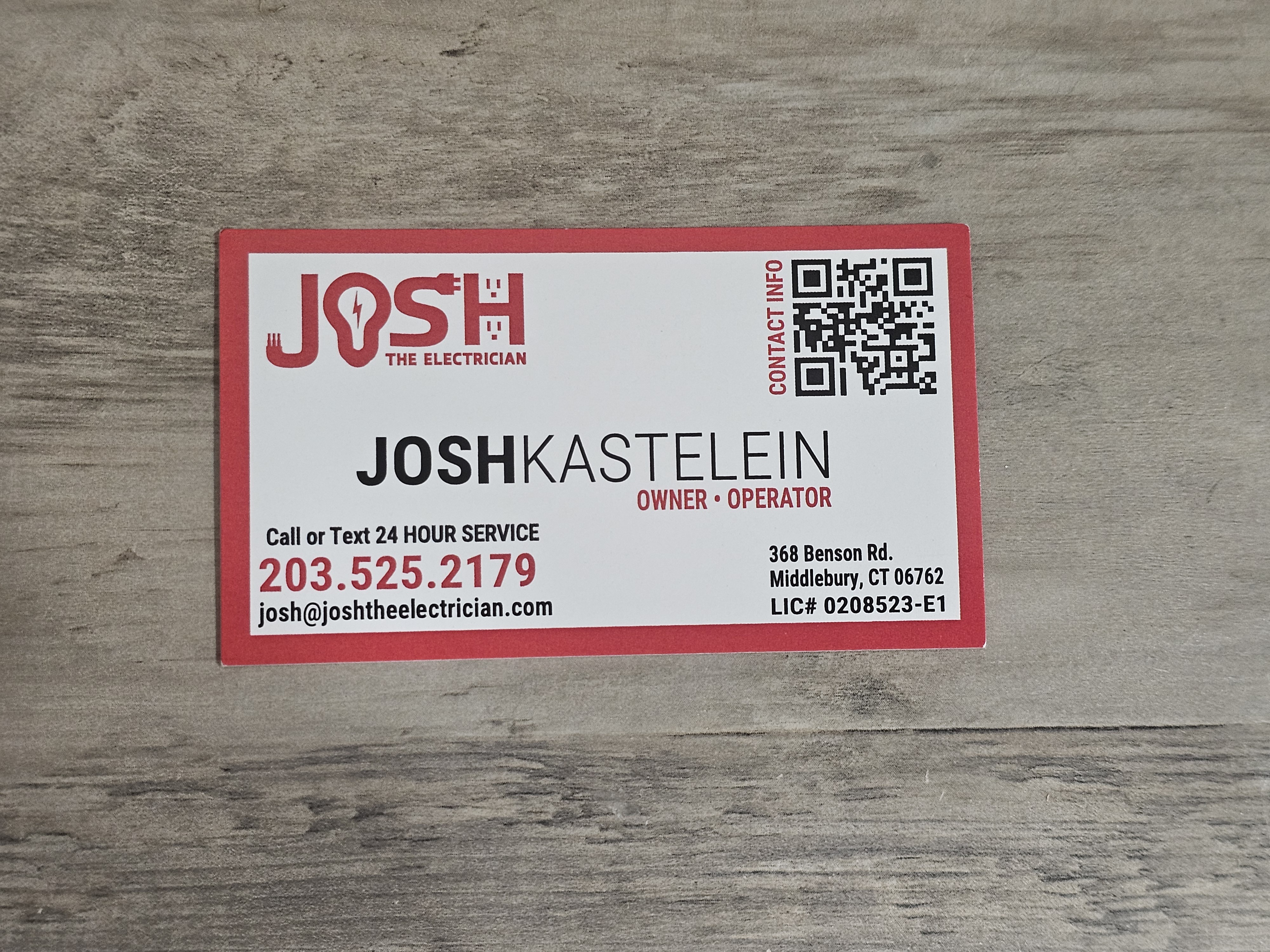 Josh The Electrician Logo