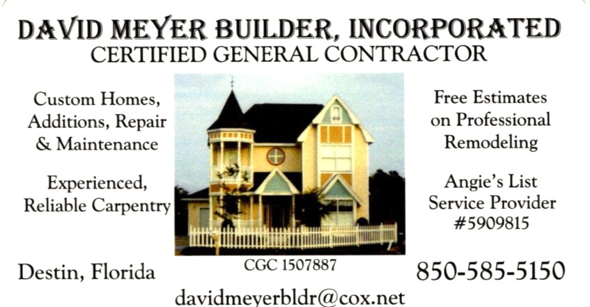 David Meyer Builder, Inc. Logo
