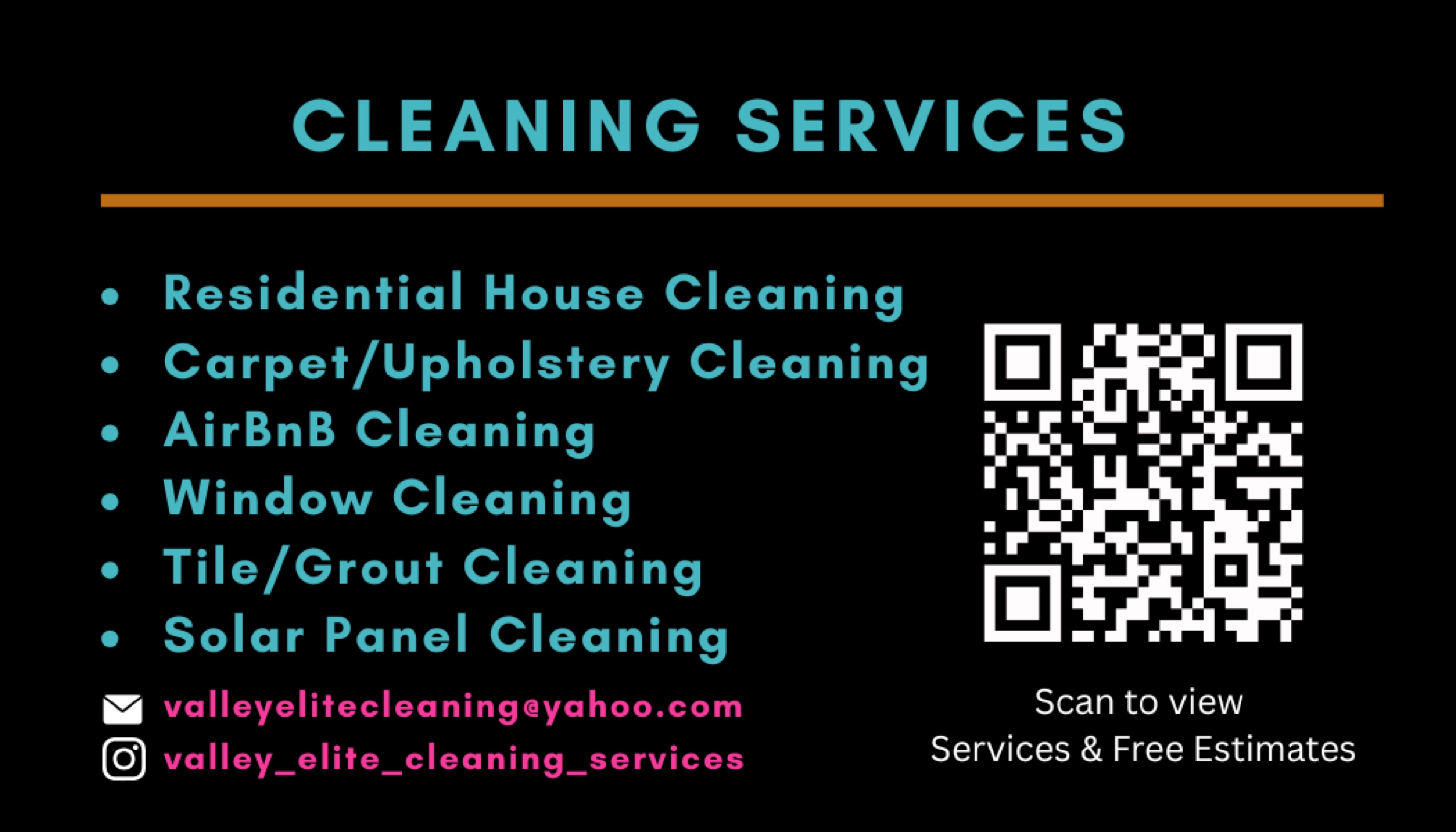 Valley Elite Cleaning Services Logo