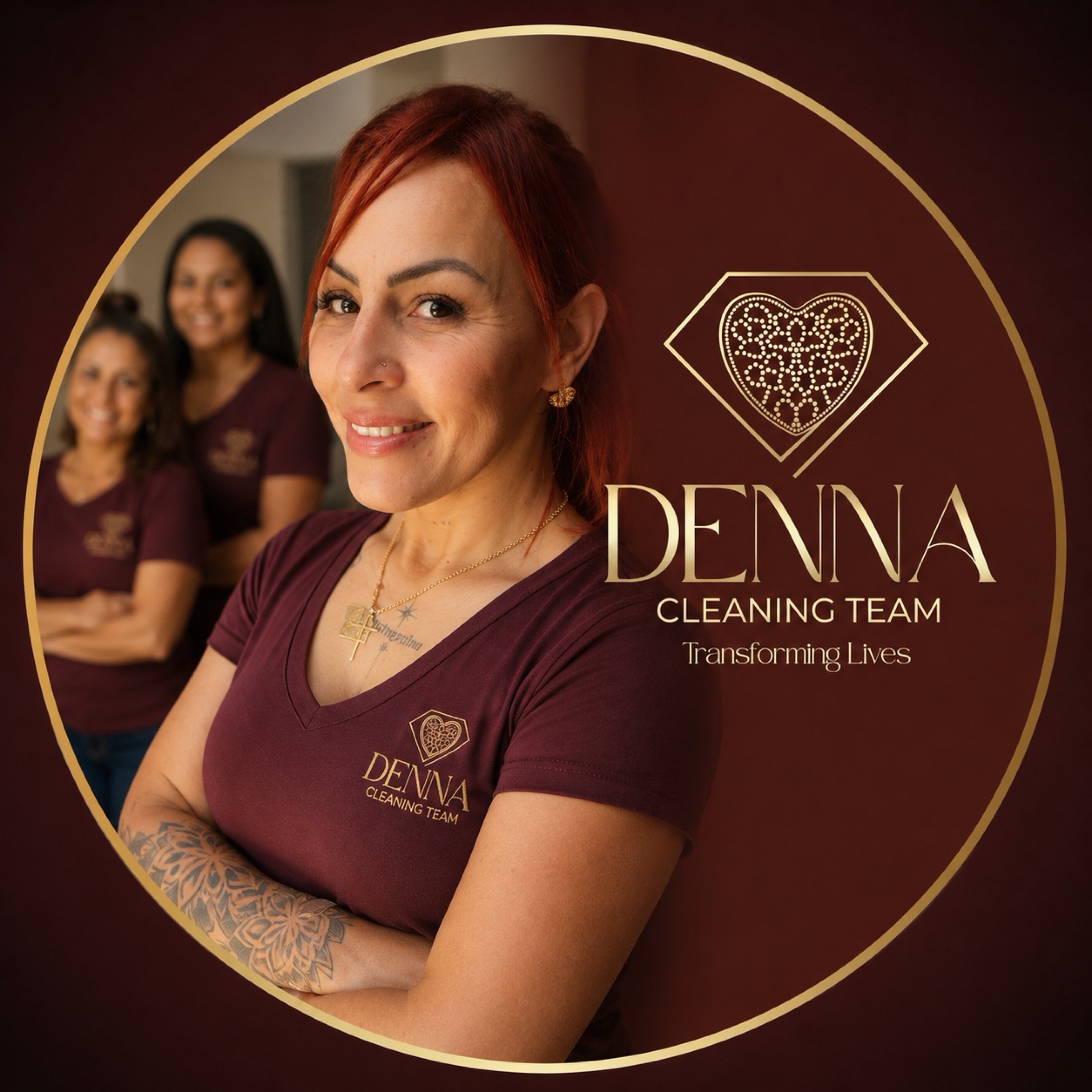 Denna Cleaning Team Logo