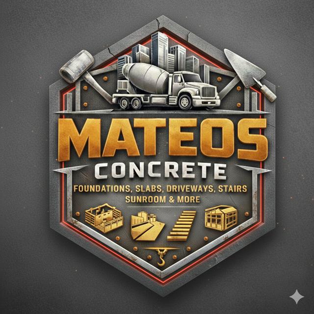 Mateos Concrete Logo