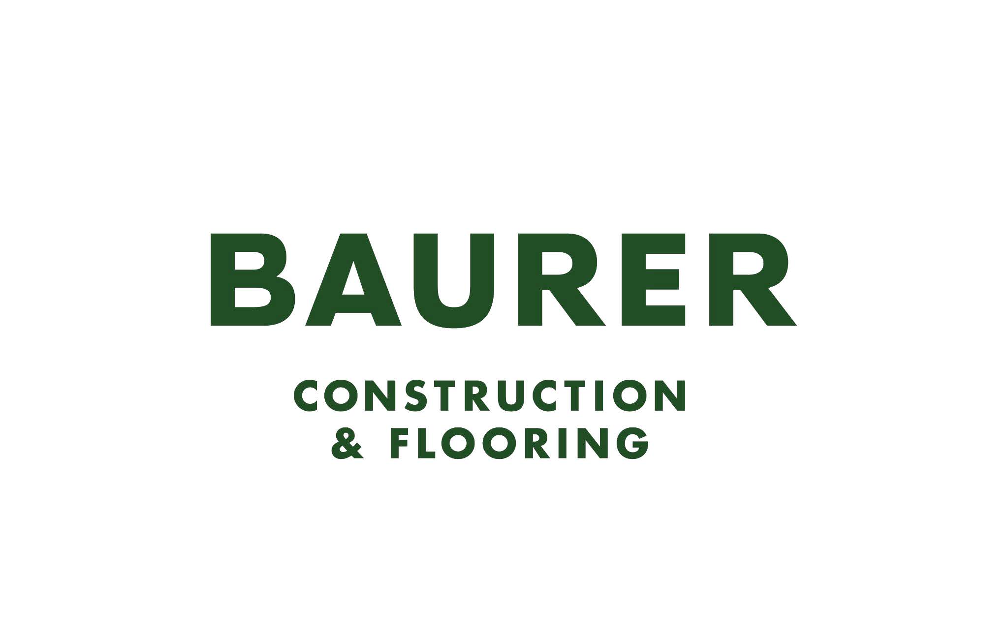 Baurer Construction & Flooring Logo
