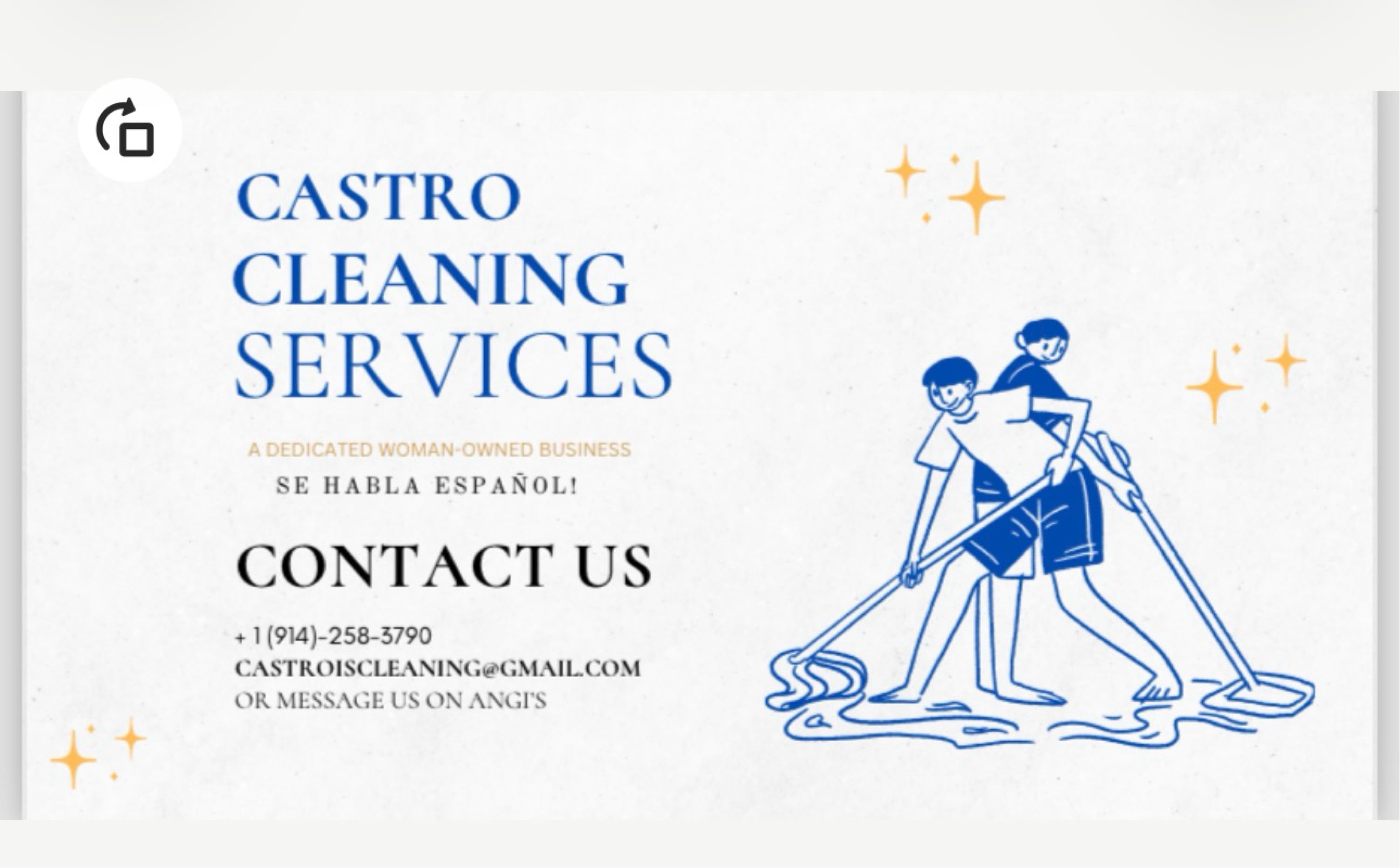 Castro Cleaning Logo