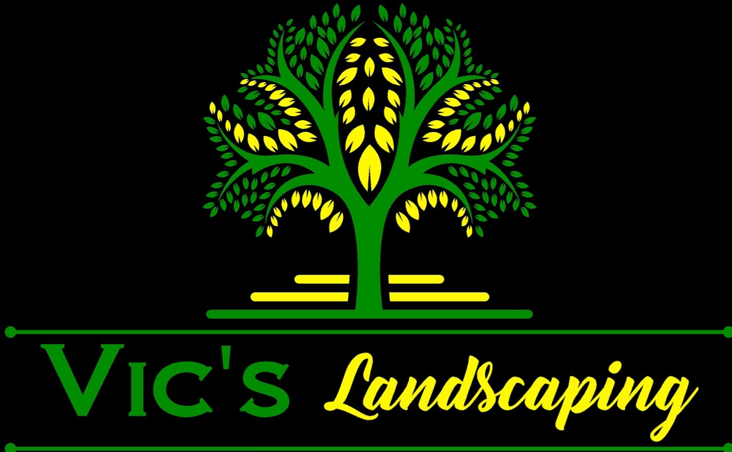 Vic's Landscaping Logo