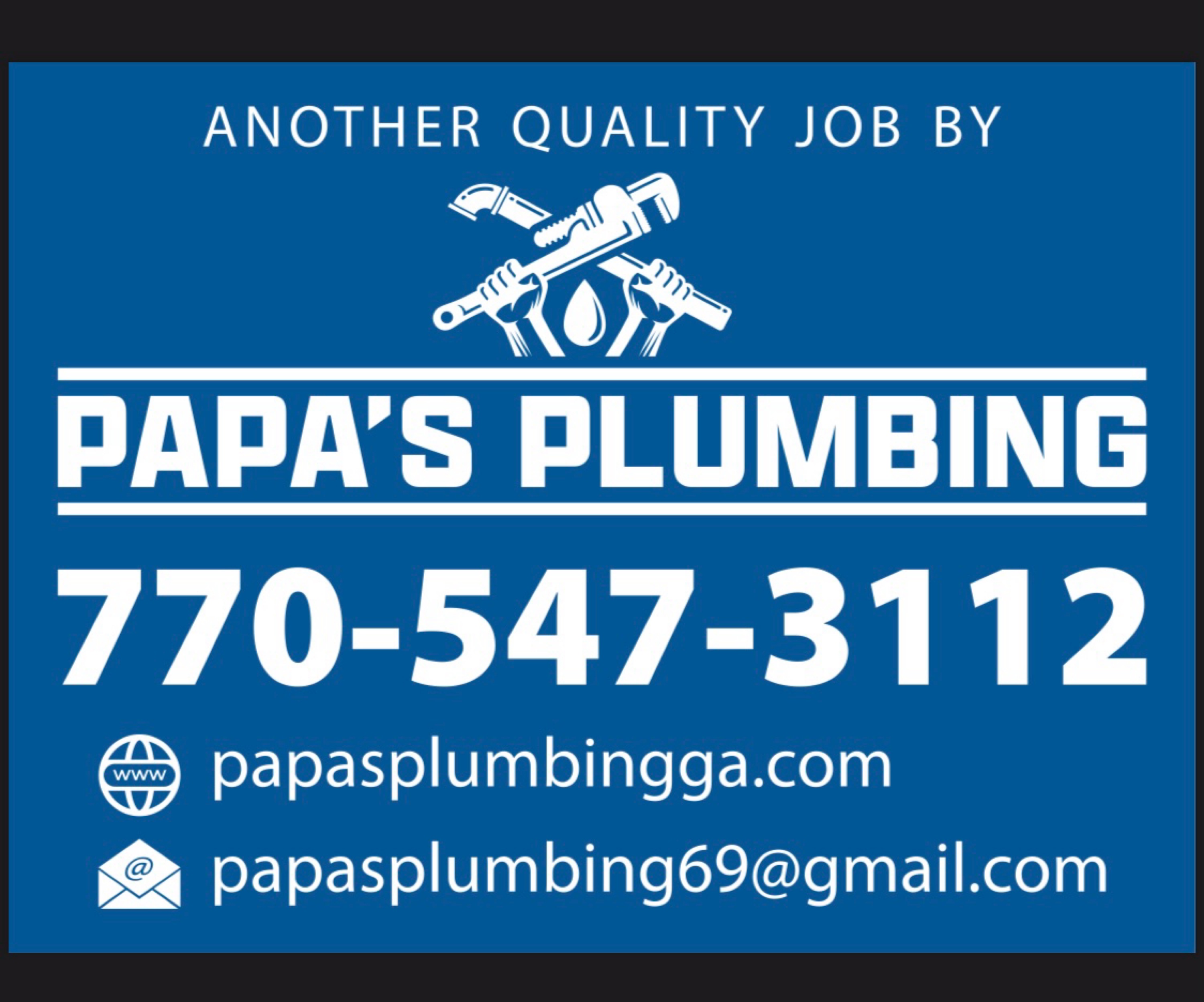 Papa's Plumbing Logo