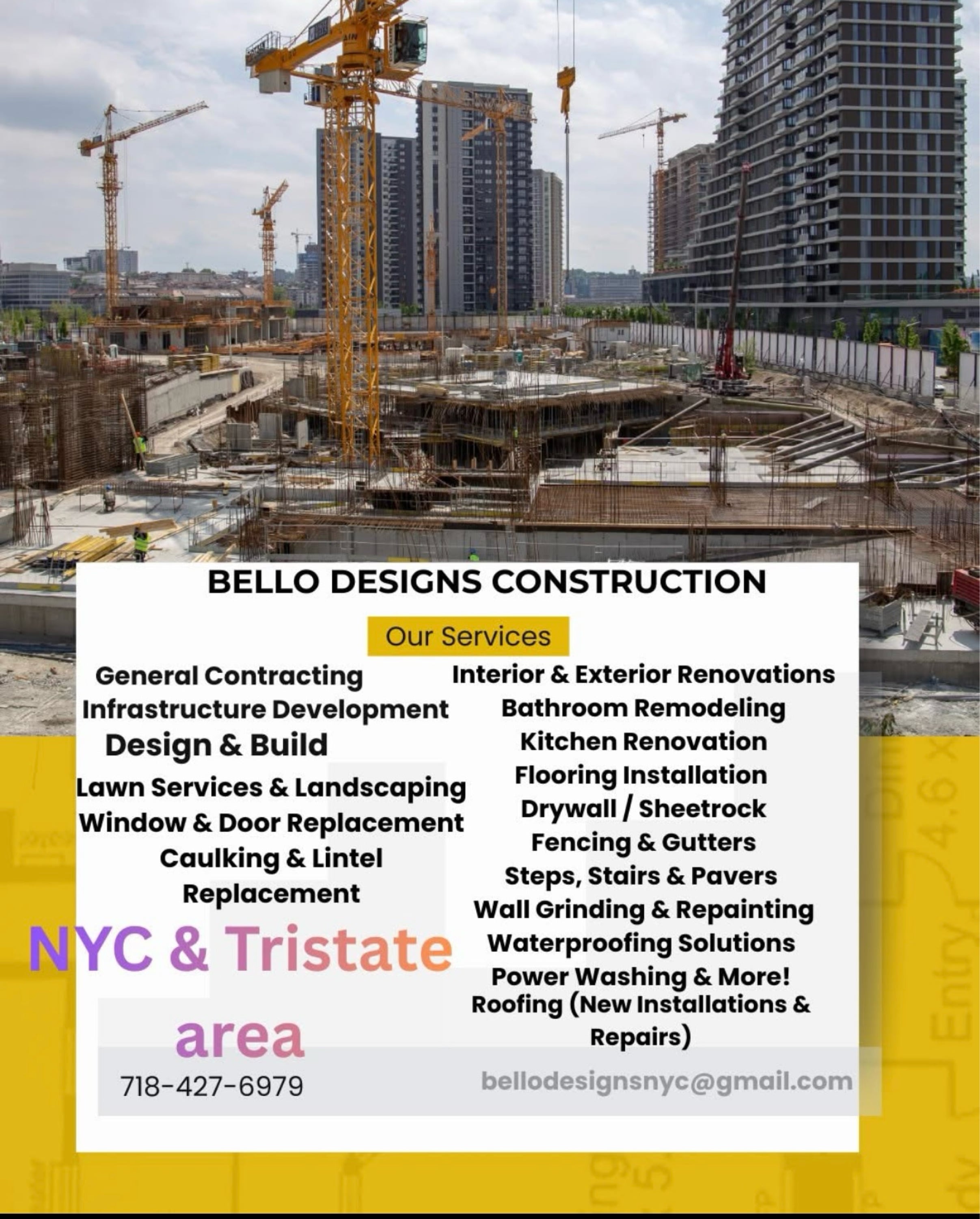 Bello Designs Incorporated Logo