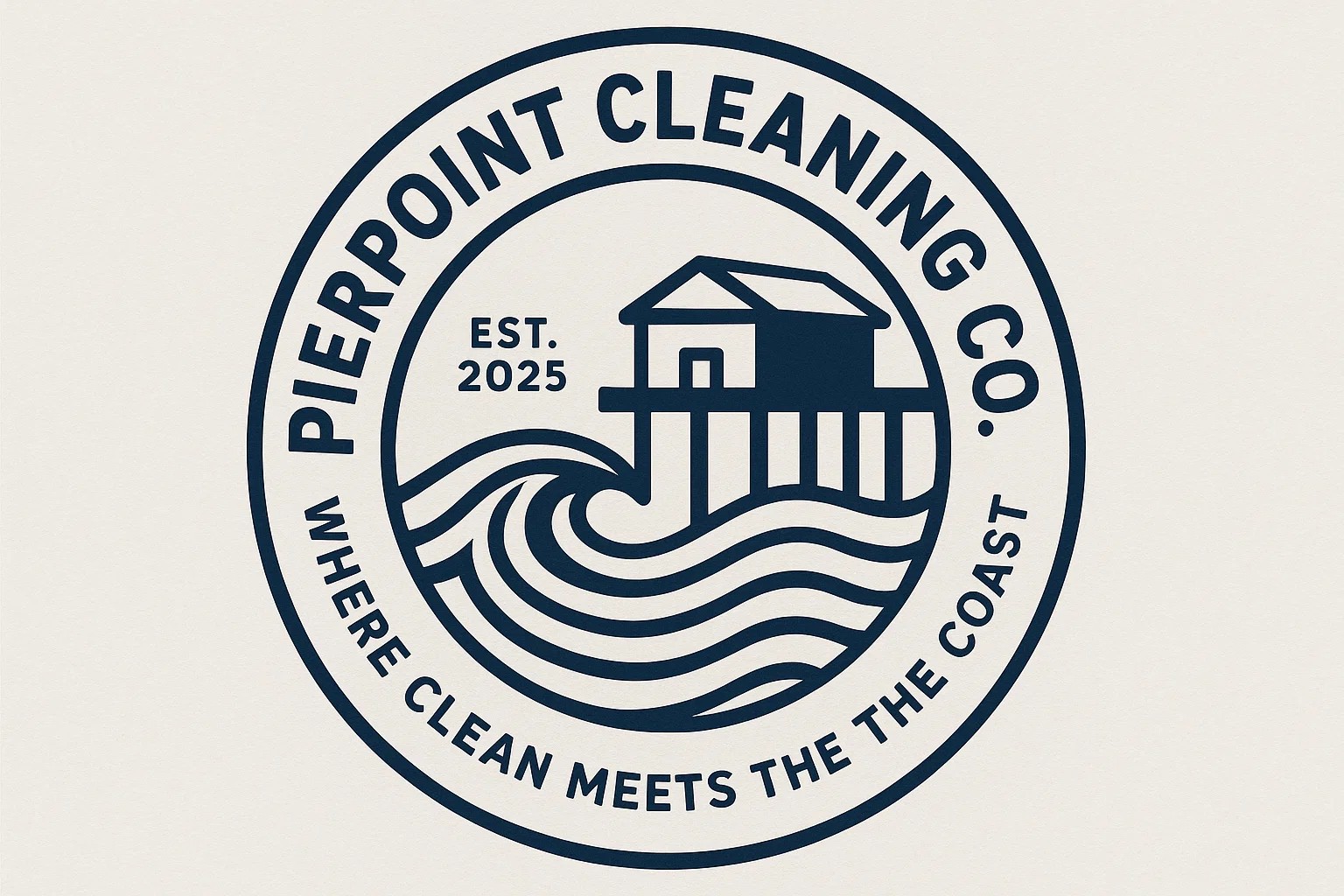 Pier Point Cleaning Co Logo