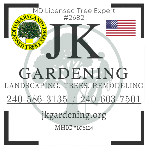 JK Gardening Lawn & Garden Care Logo