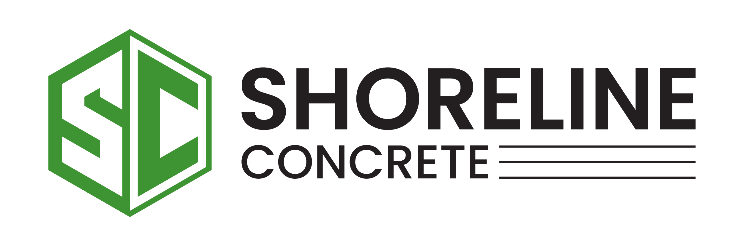 Shoreline Concrete Logo