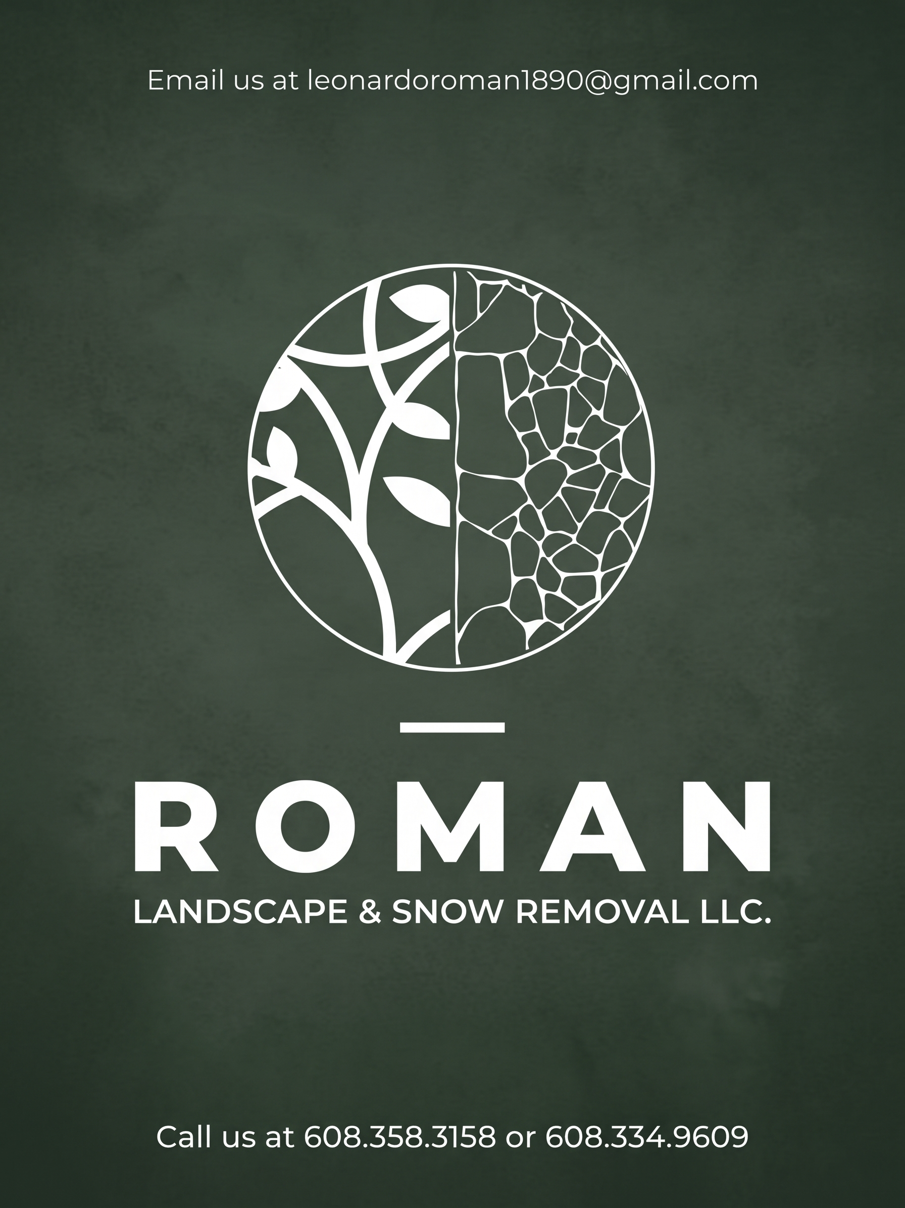 Roman Landscaping and Snow Removal Logo