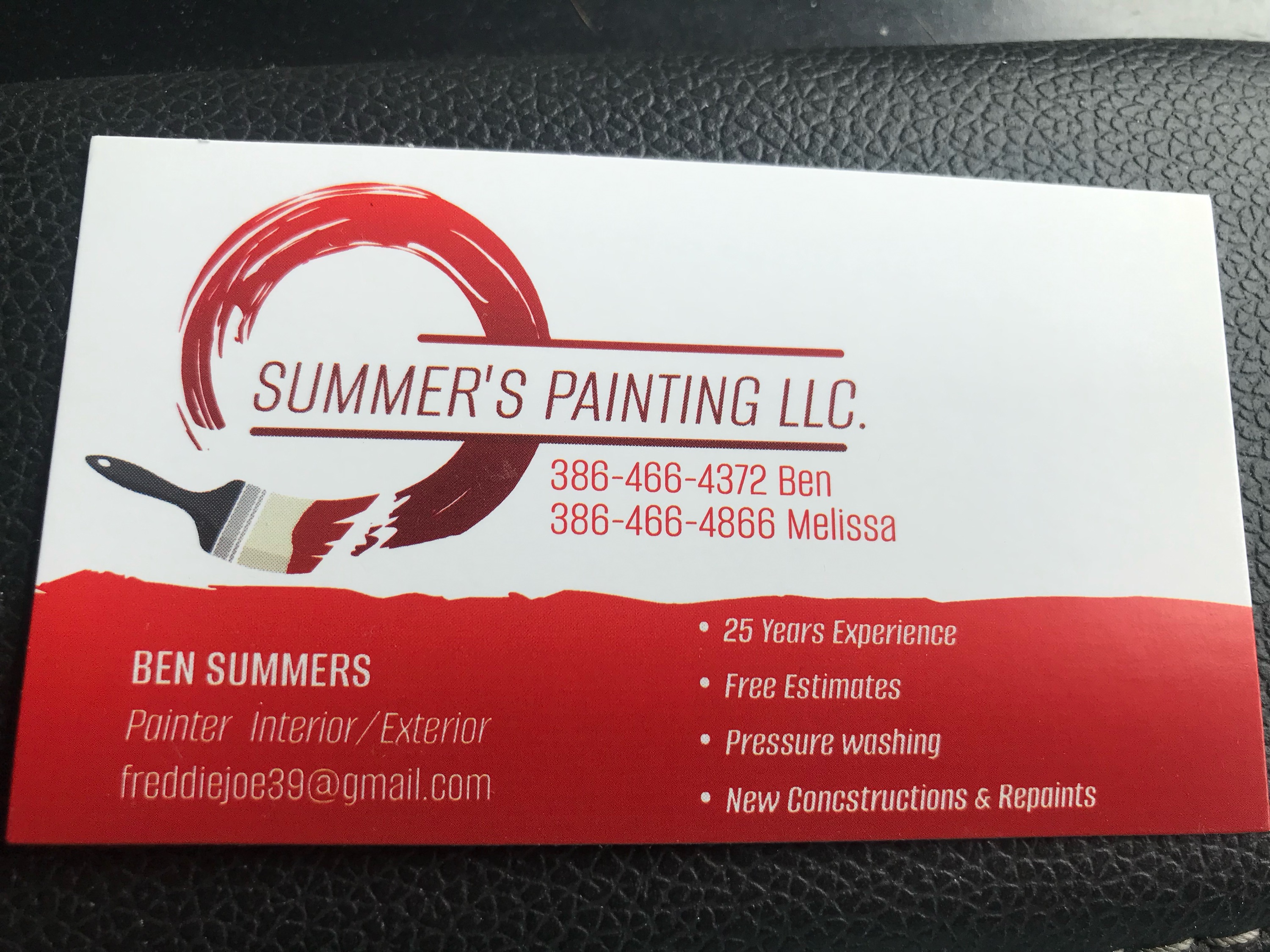 Summers Painting Logo