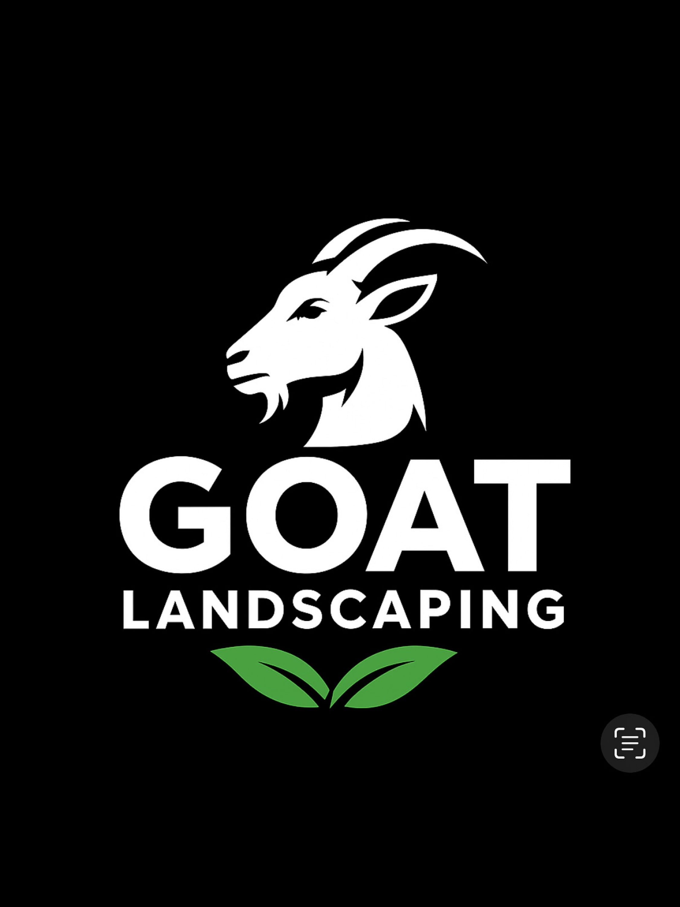 Goat Landscaping Logo