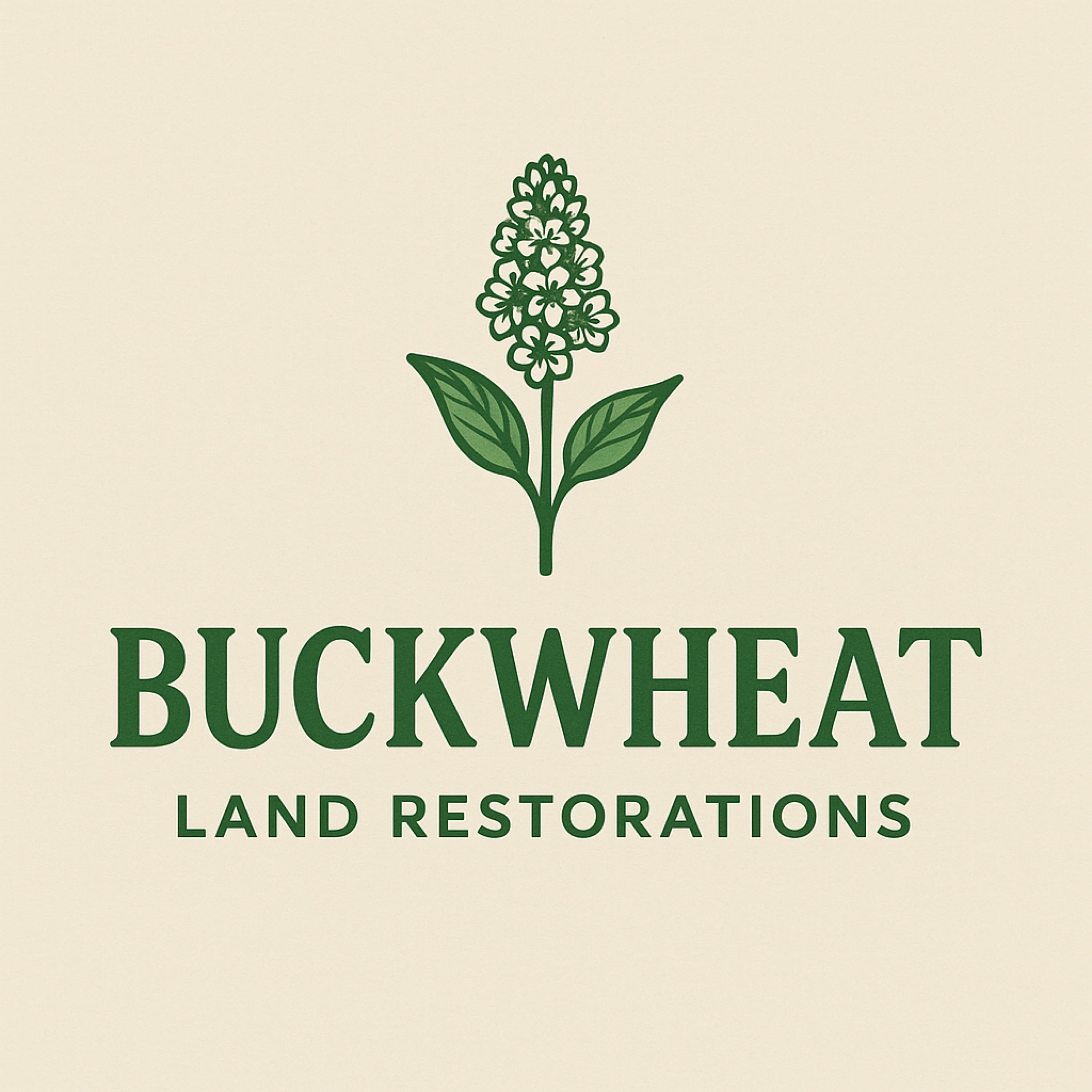 Buckwheat Land Restorations Logo