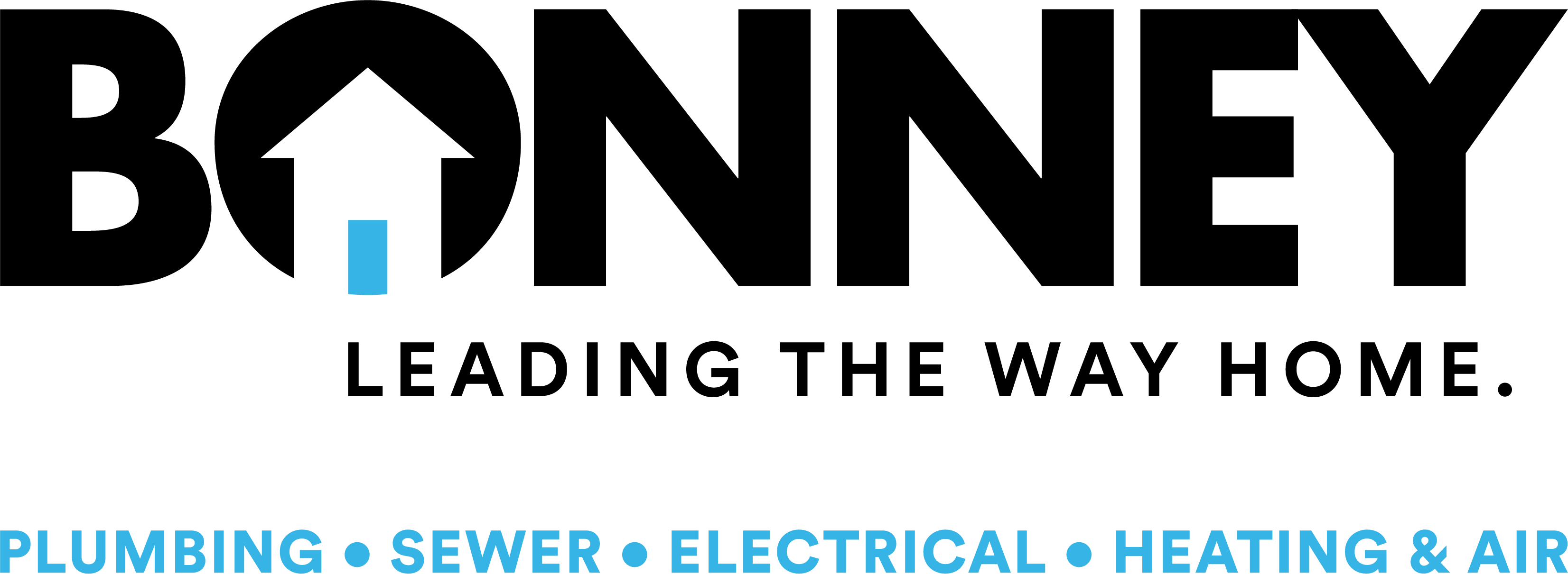 Bonney Plumbing Heating Air & Rooter Service Logo