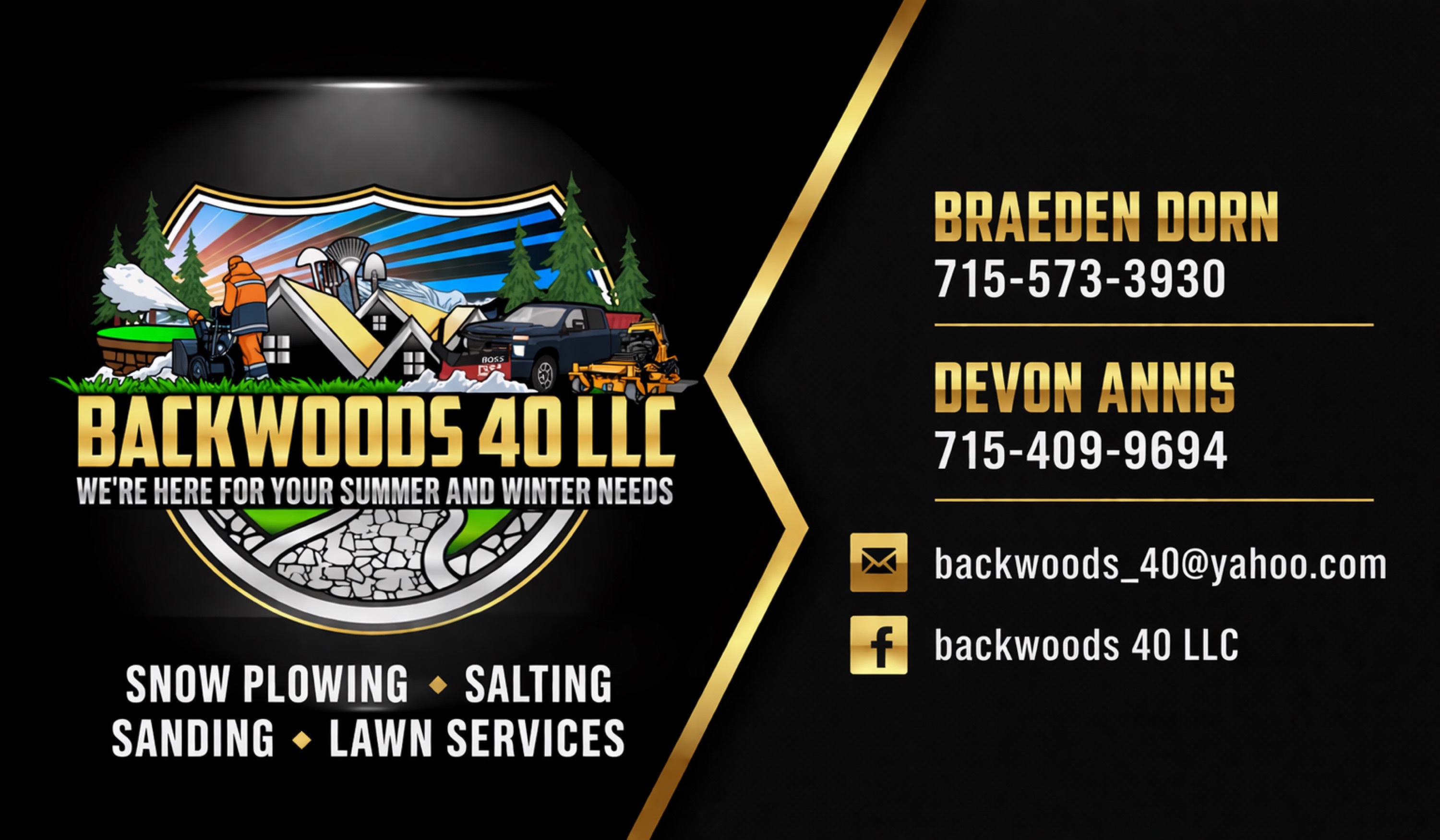 BACKWOODS 40 LLC Logo
