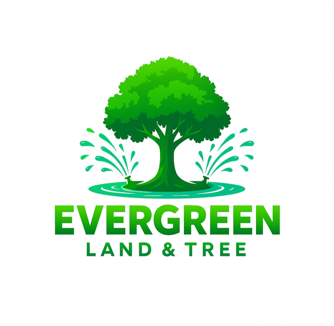 Evergreen land & tree - Professional lanscaping services Logo