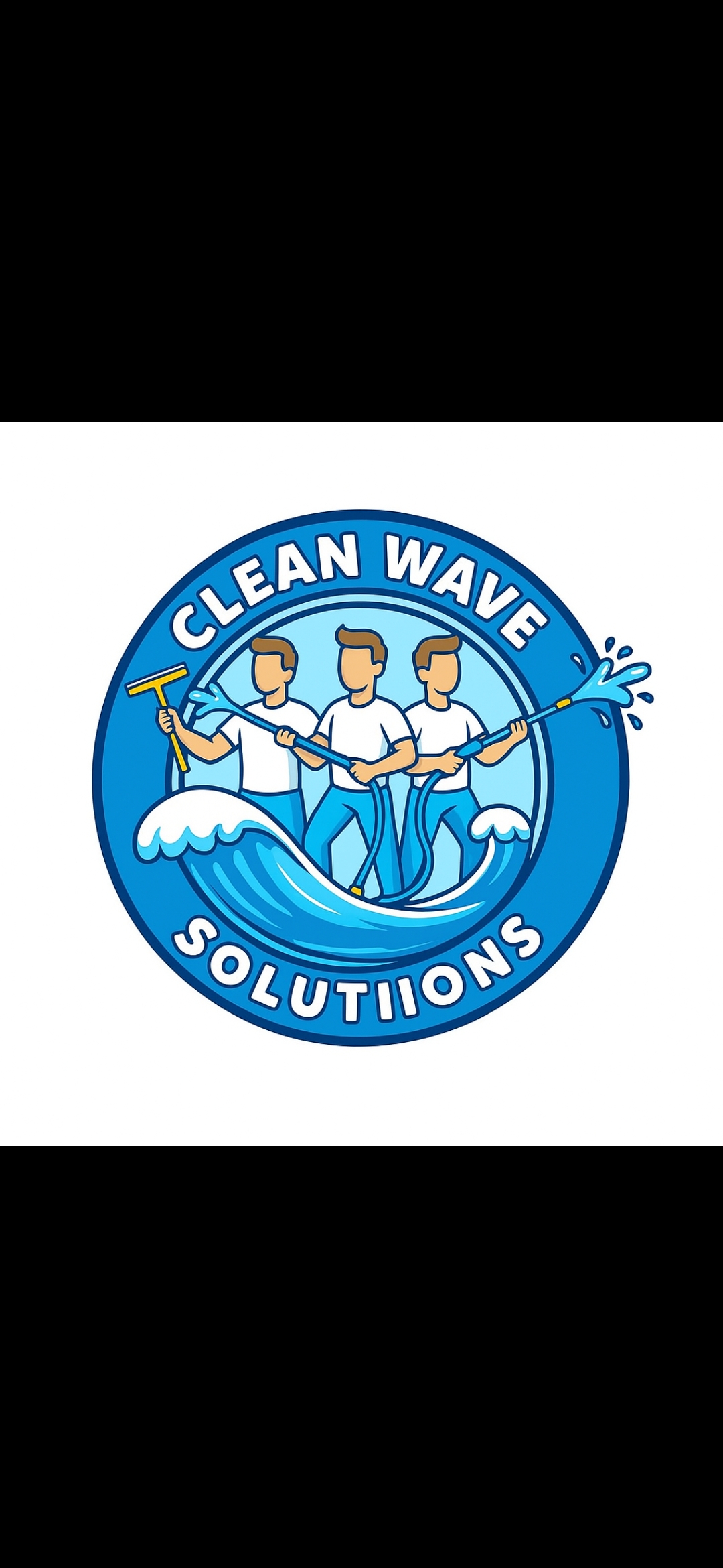 Clean Wave Solutions Logo