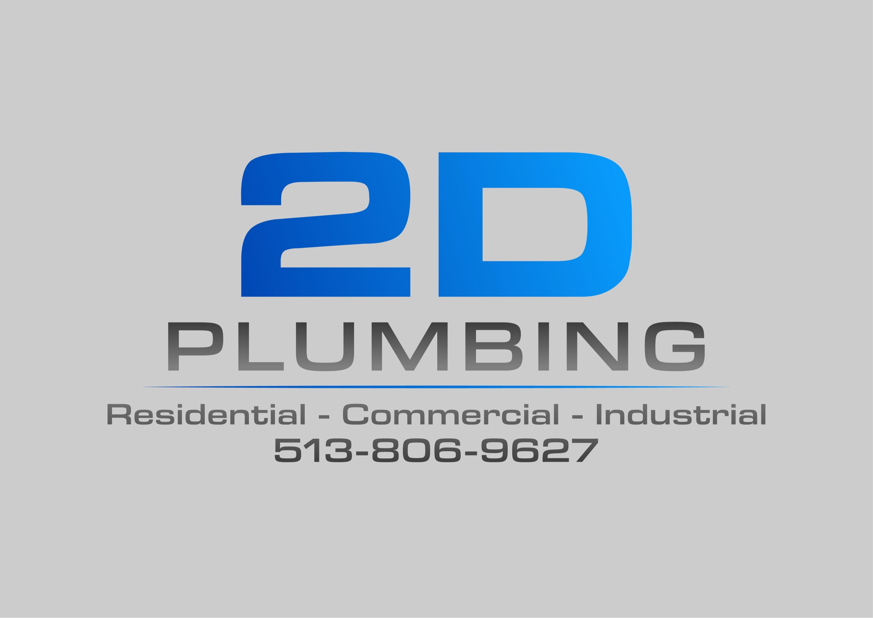 2D PLUMBING LLC Logo