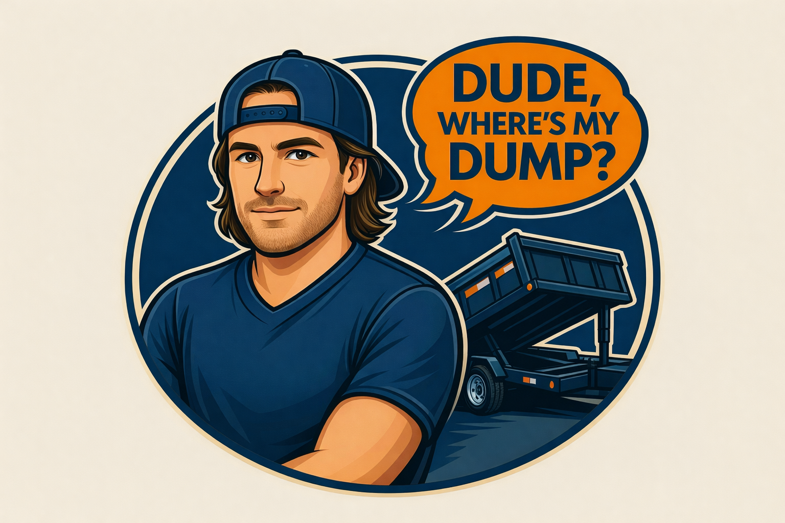 Dude, Where's My Dump? LLC Logo