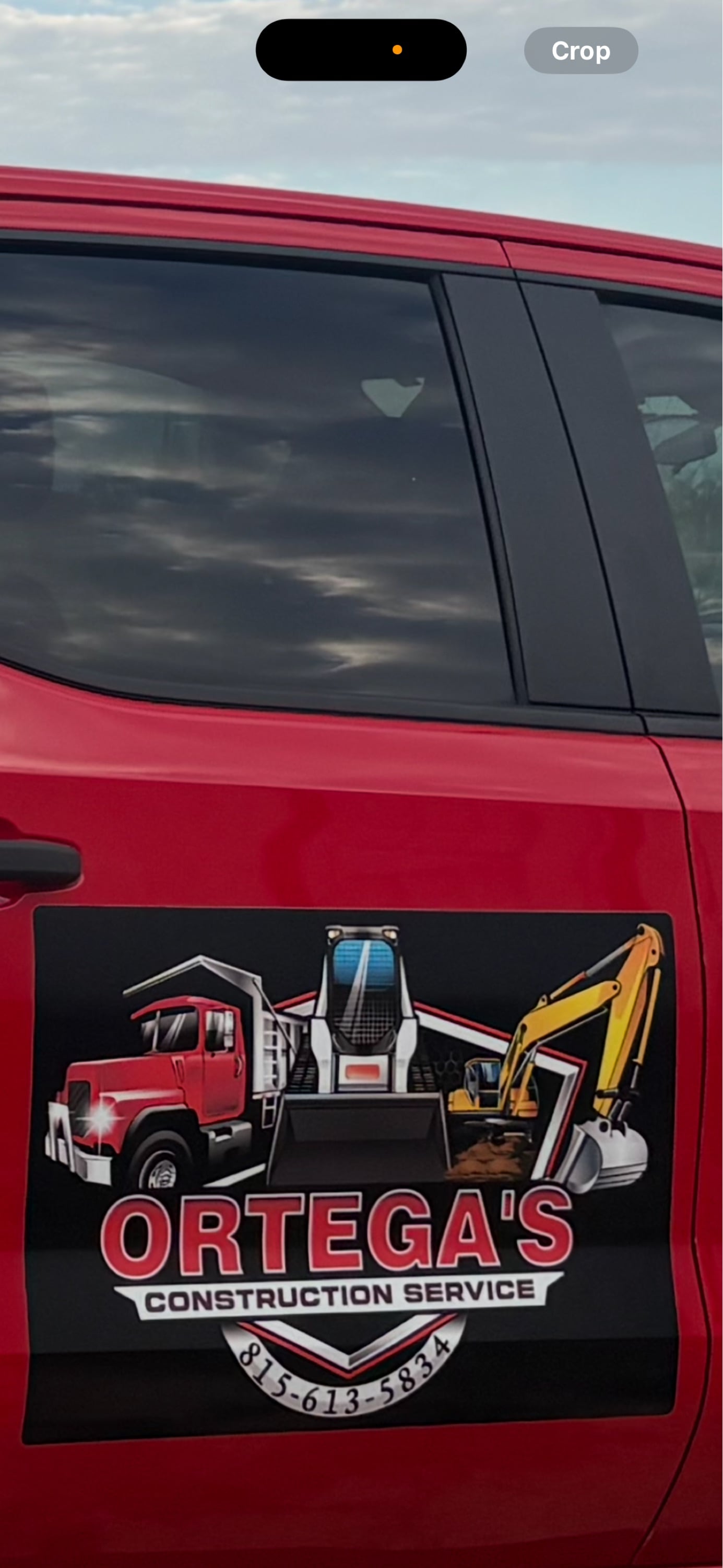 Ortega's Construction Logo